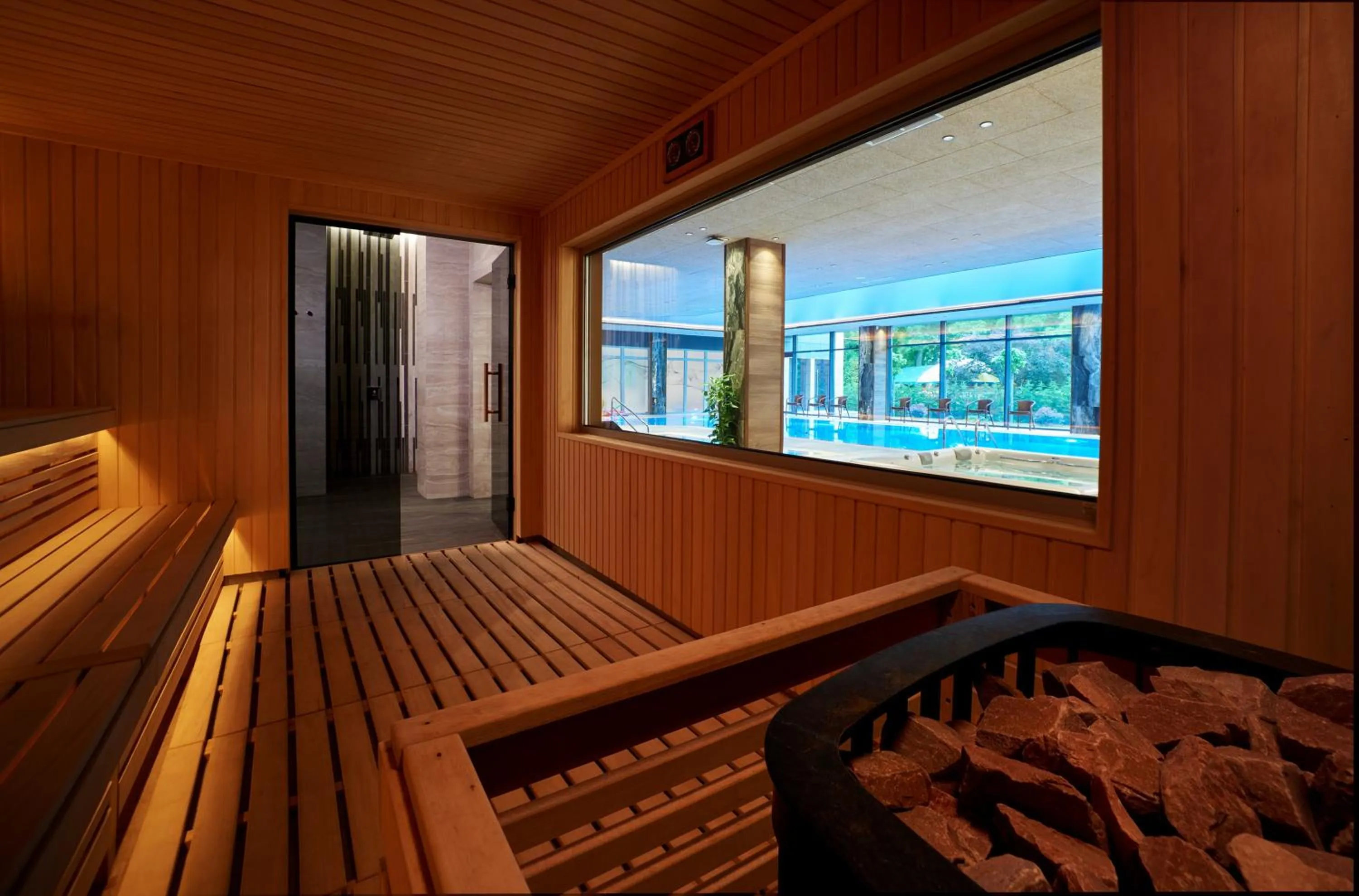 Sauna in Premier Hotel Odesa