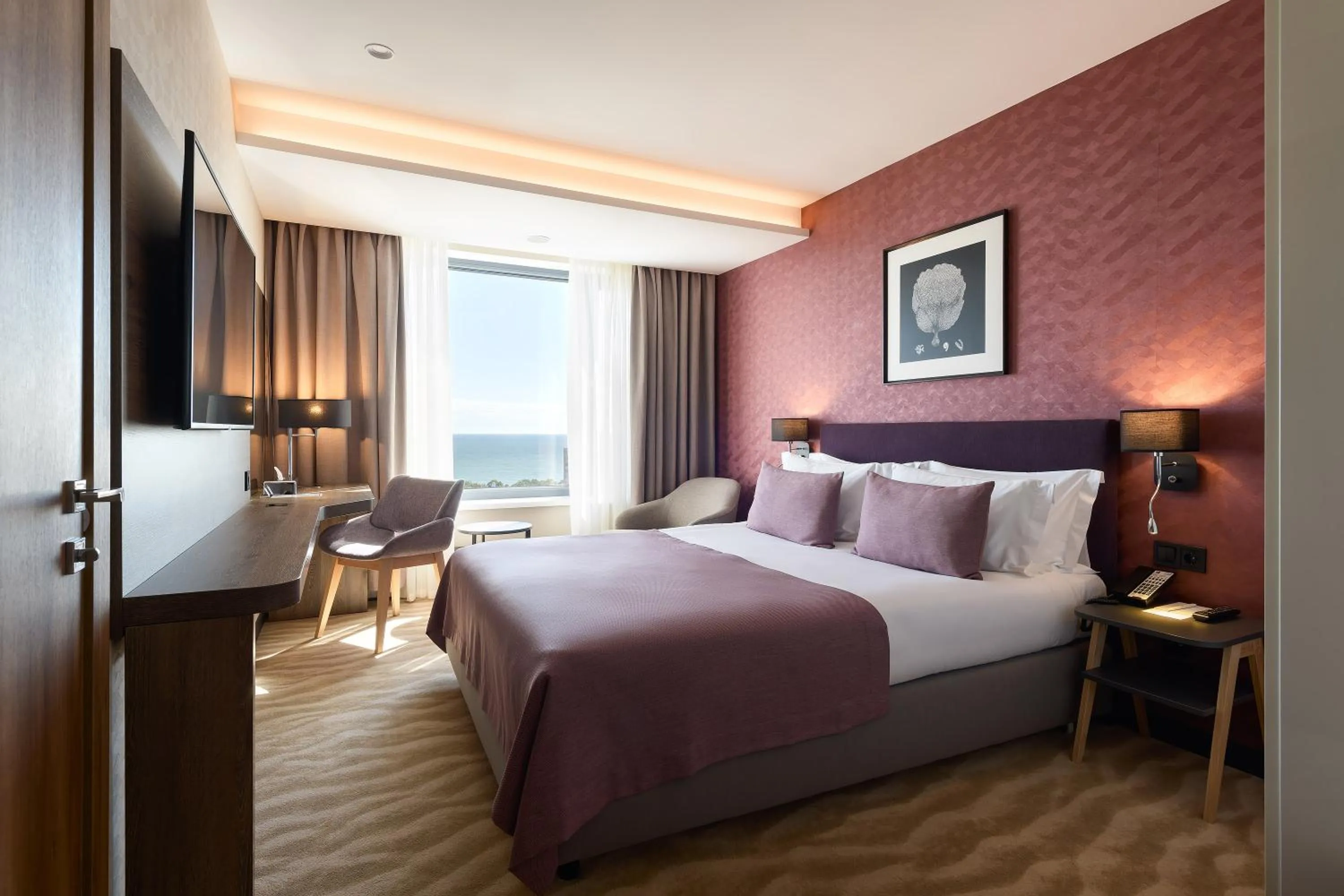 Photo of the whole room, Bed in Premier Hotel Odesa