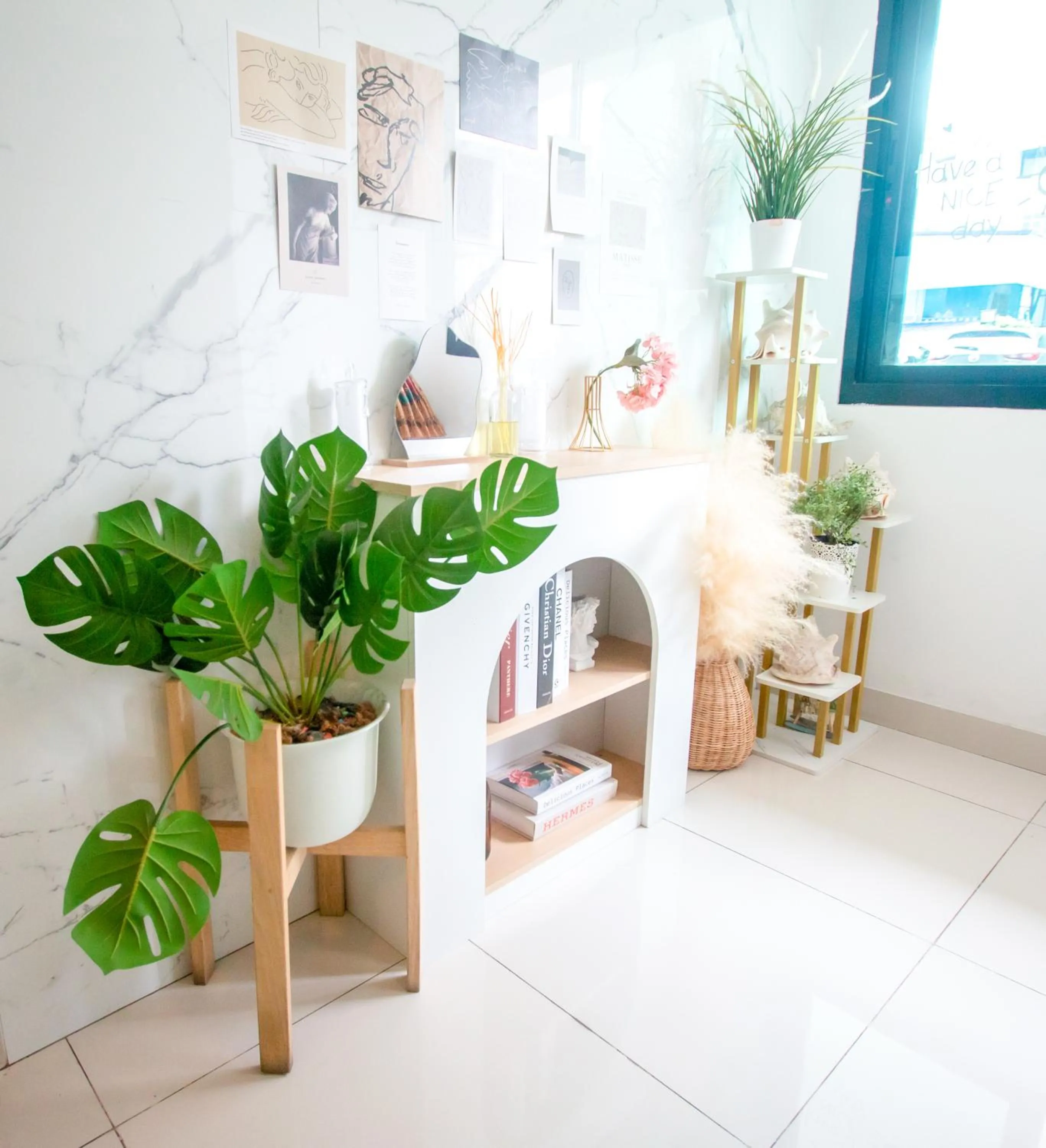 Seating area in ATC Residence
