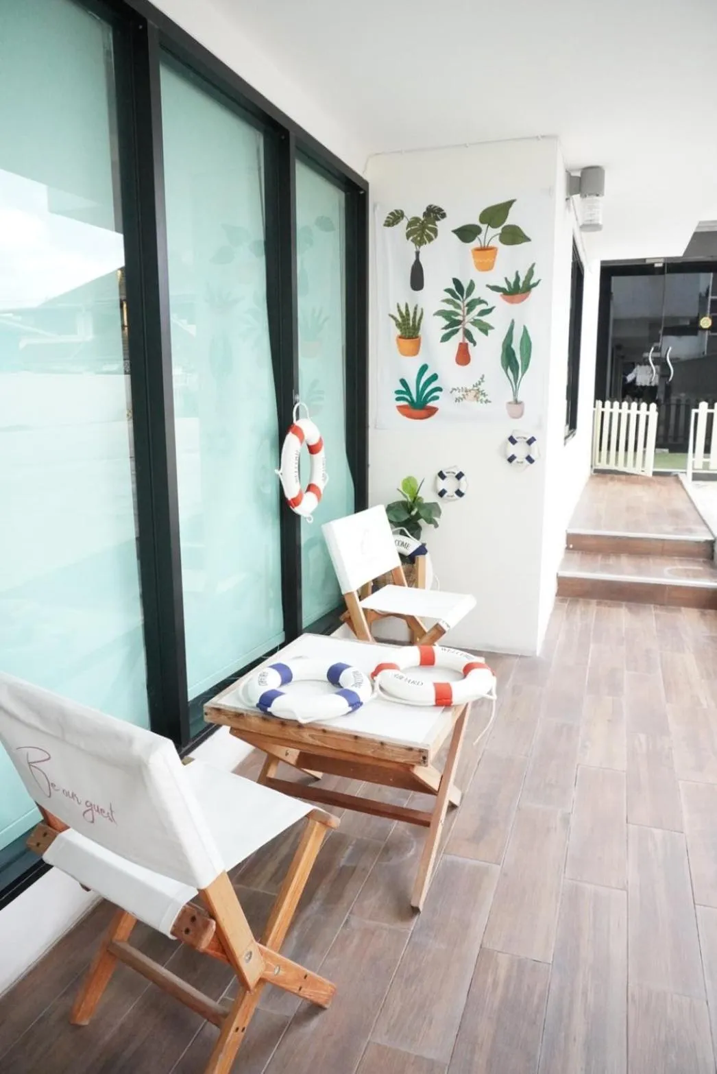 Seating area in ATC Residence