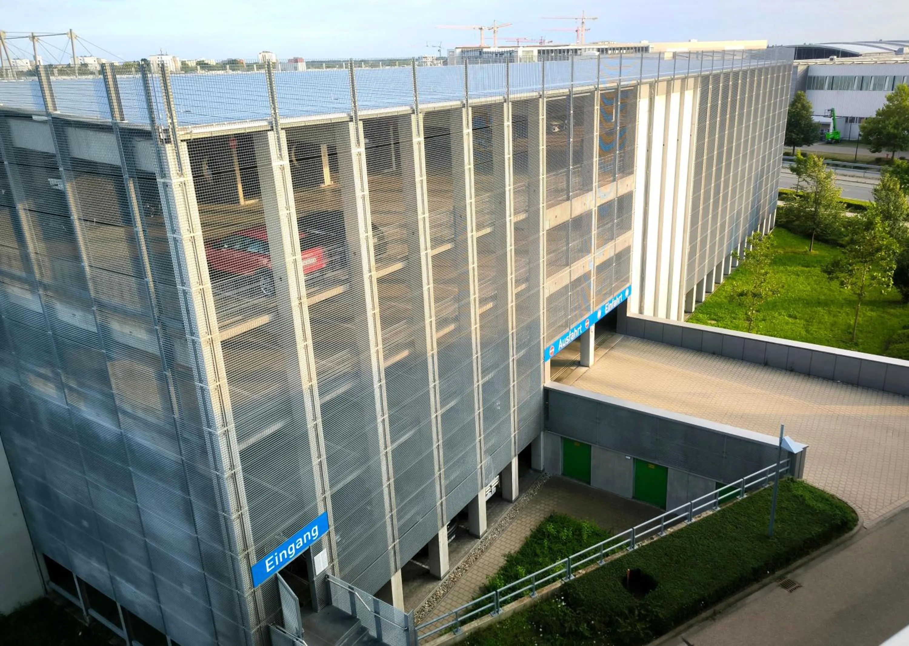 Property building in Livenwork Hotel & CoWorking GVZ Ingolstadt