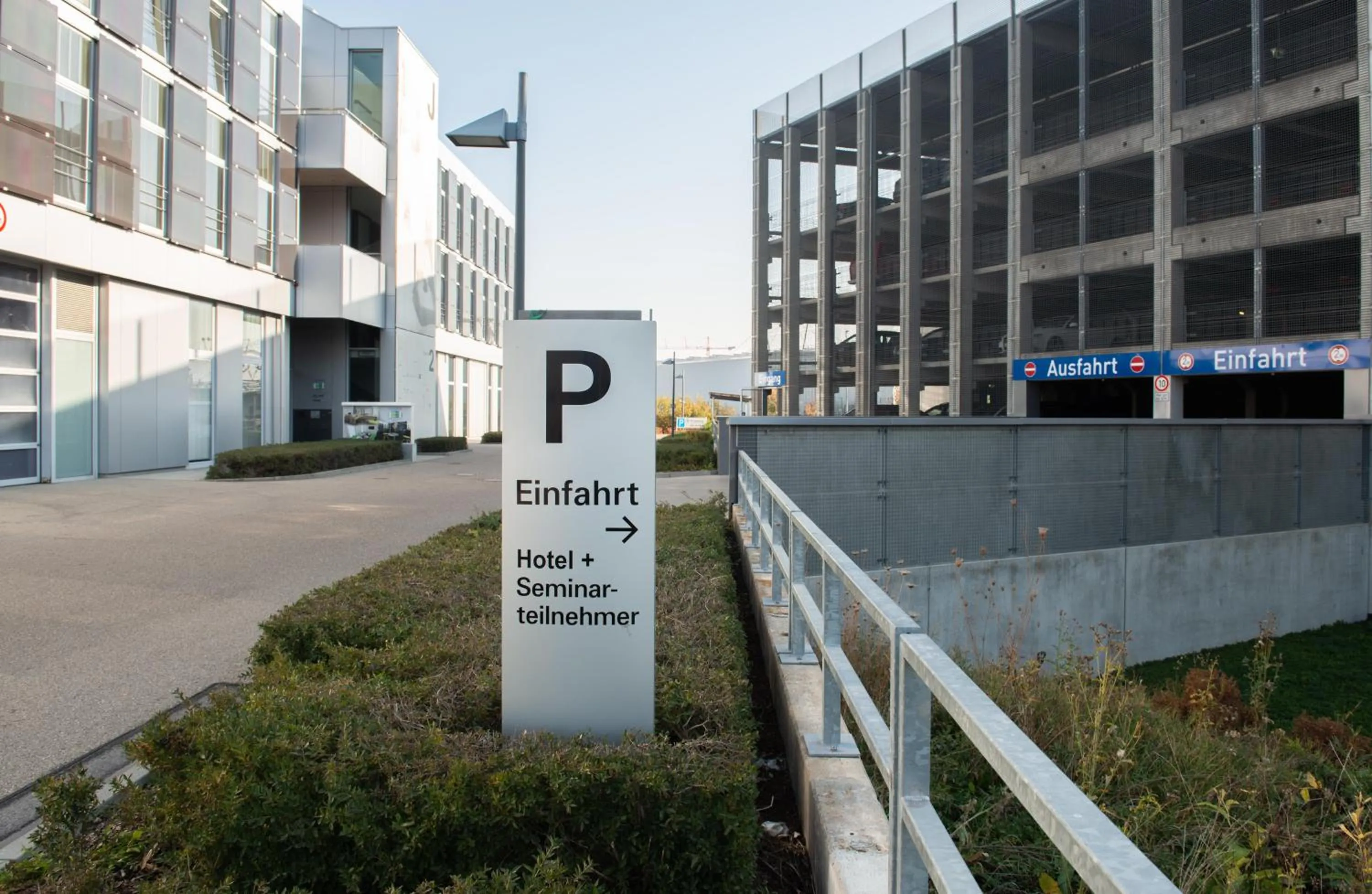 Property building in Livenwork Hotel & CoWorking GVZ Ingolstadt