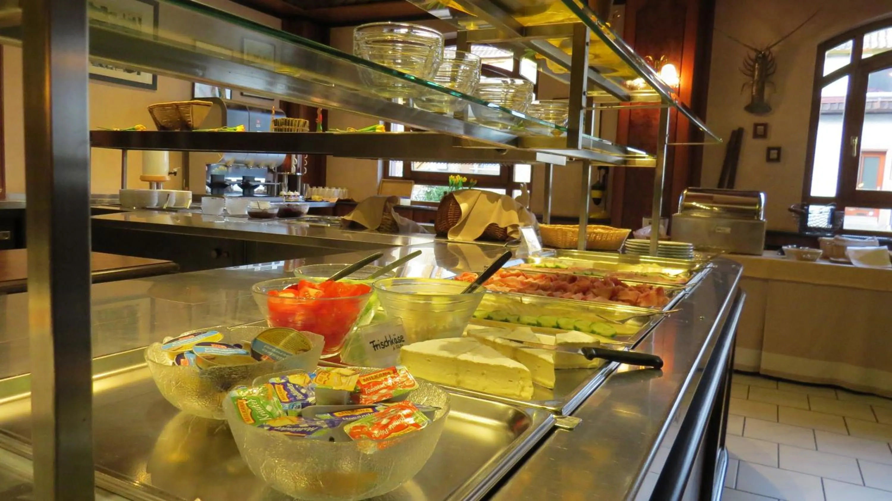 Buffet breakfast in Hotel Rebstock