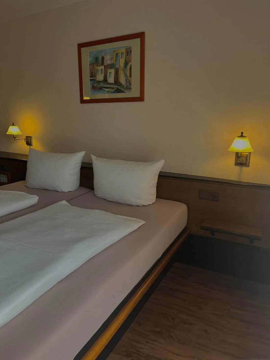 Photo of the whole room, Bed in Hotel Rebstock