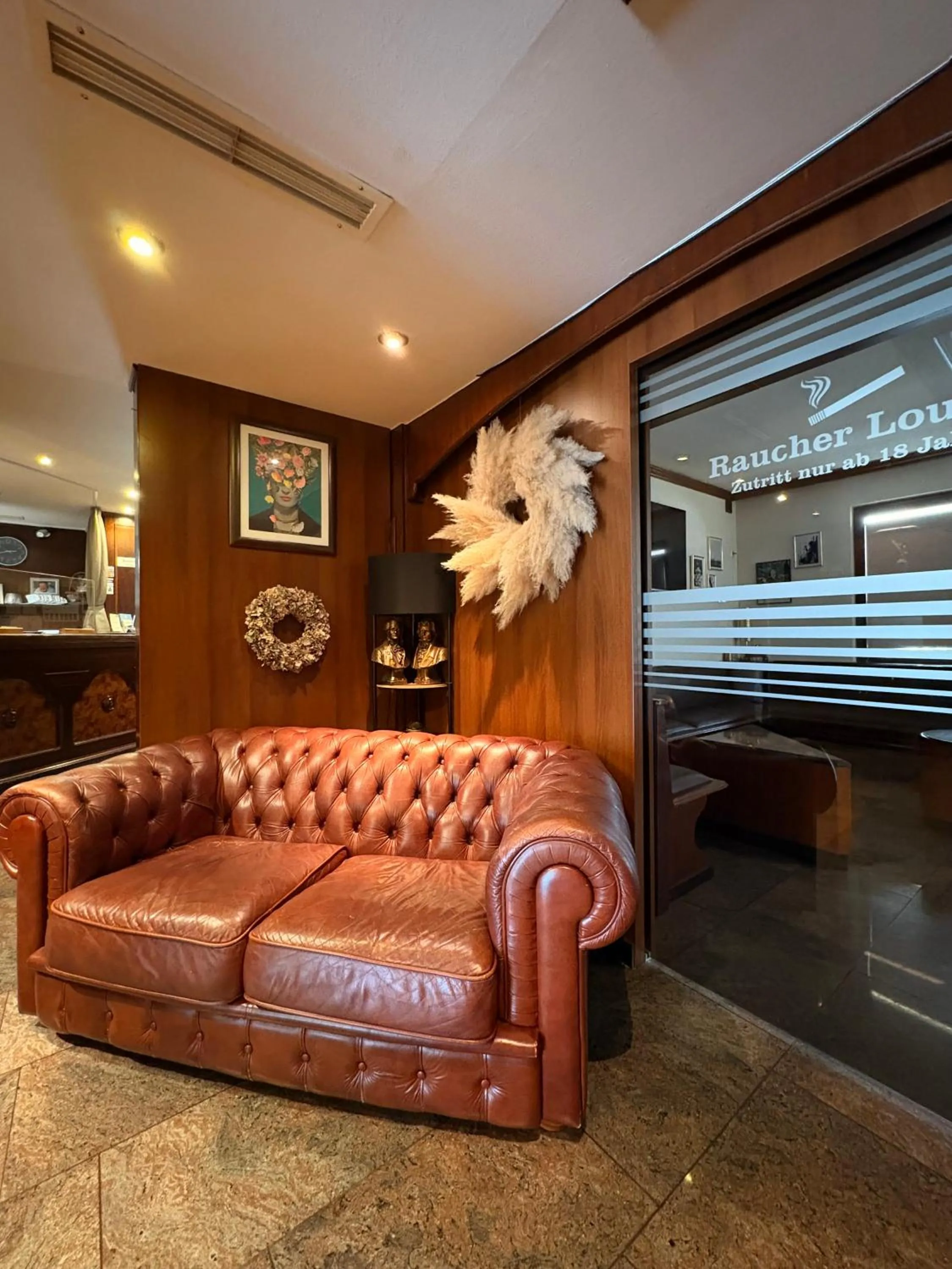 Seating area in Hotel Rebstock