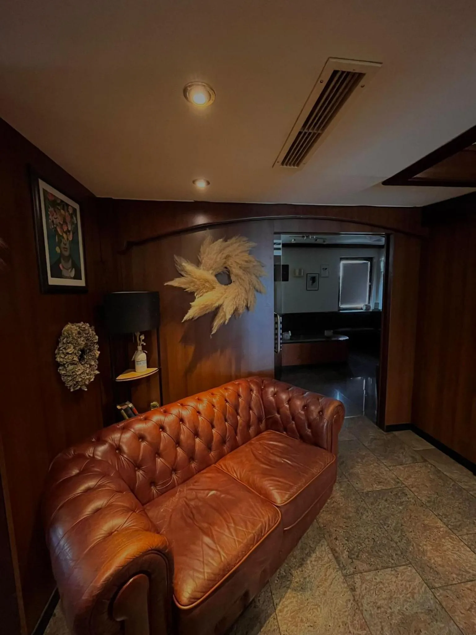 Lobby or reception in Hotel Rebstock