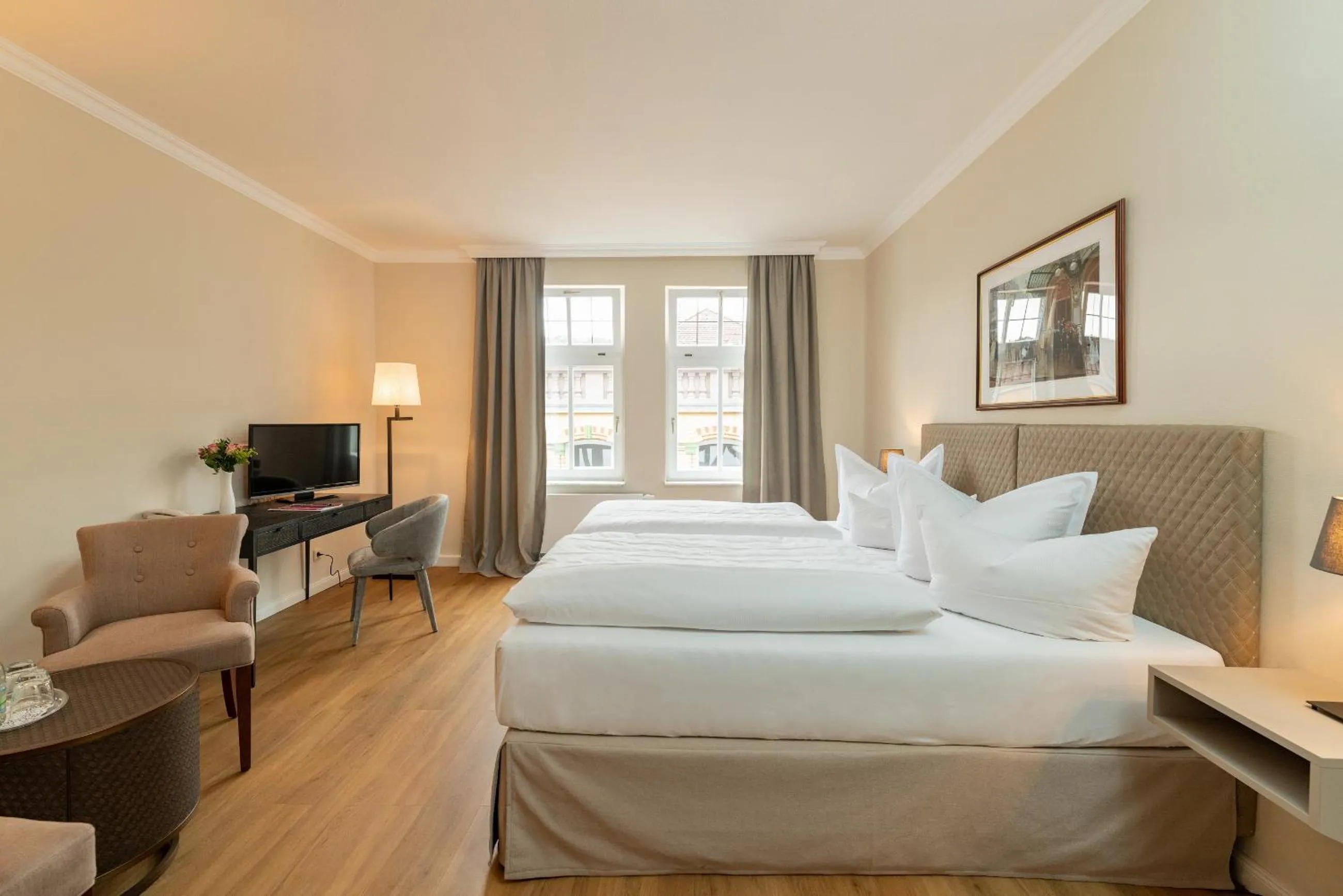 Photo of the whole room, Bed in Glockenhof