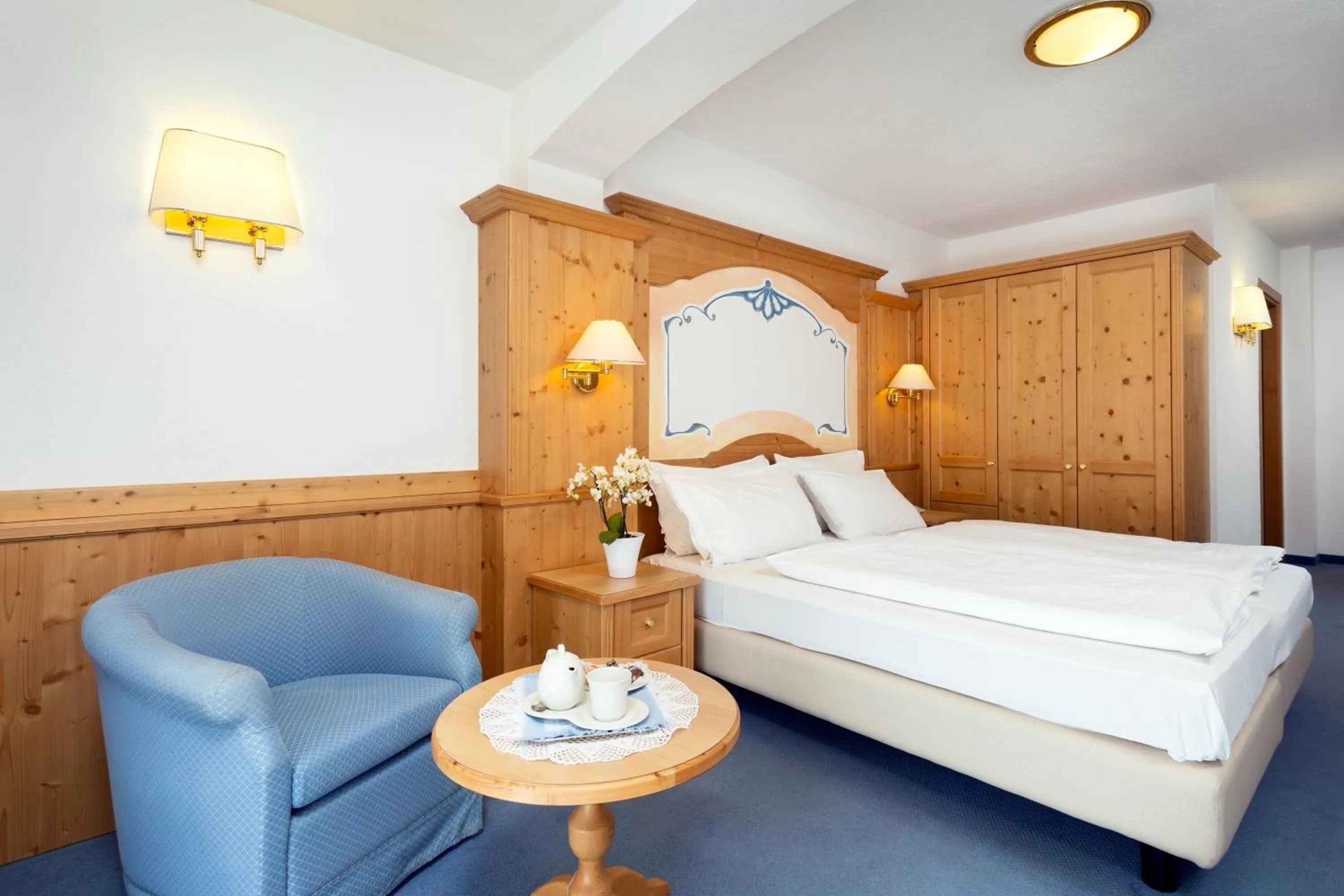 Bed in Hotel Gries