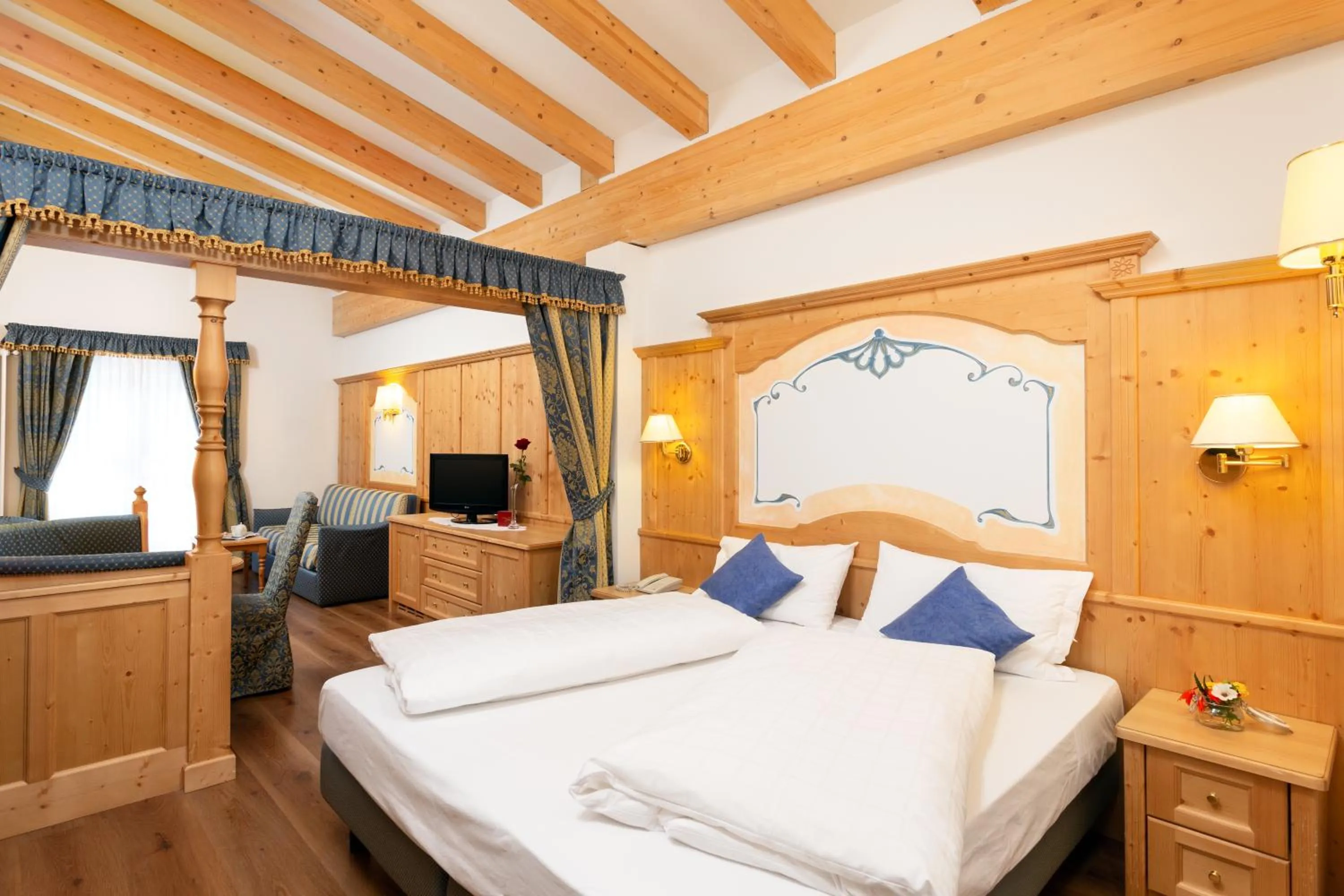 Bed in Hotel Gries