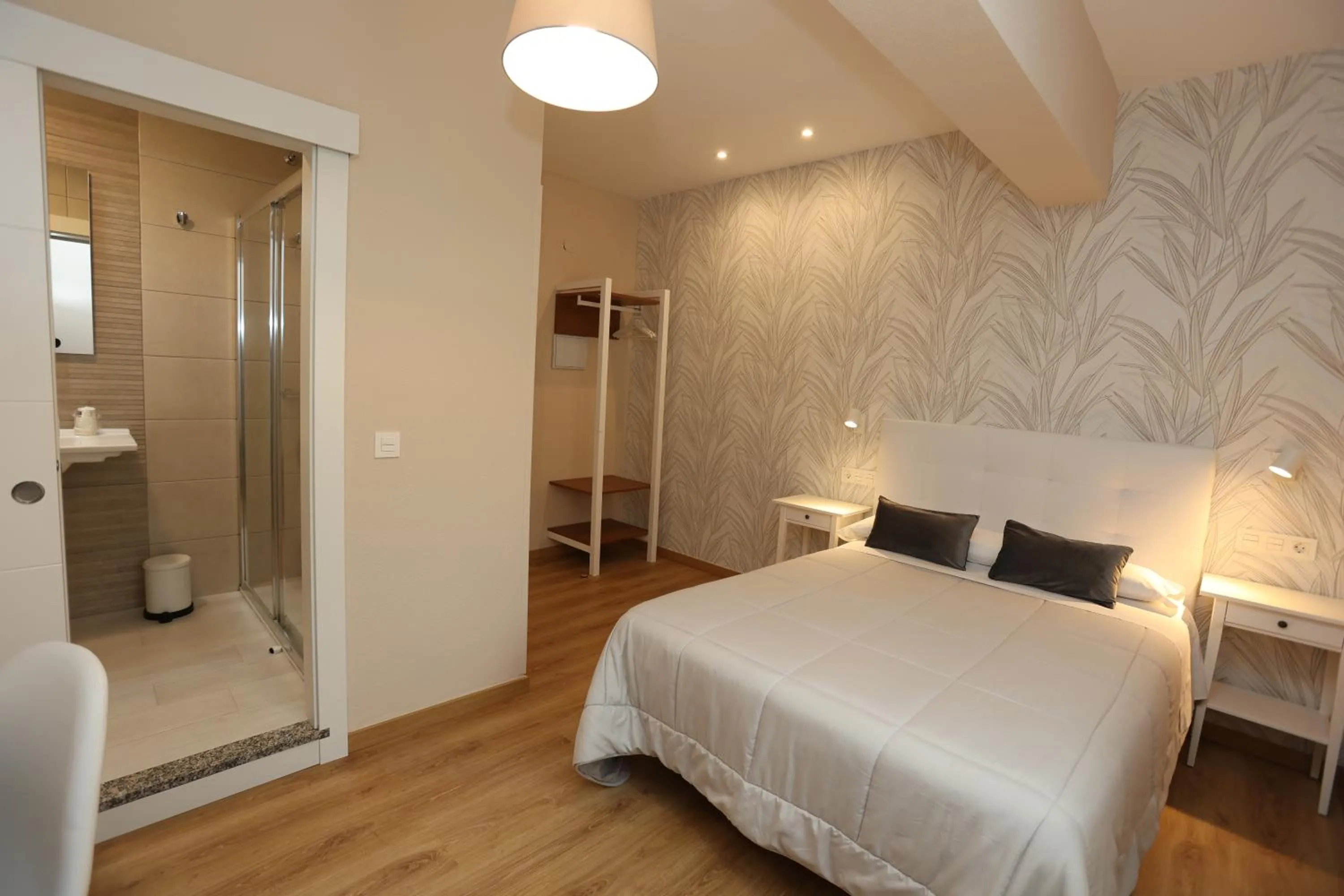 Bed in Hotel Ros Mary