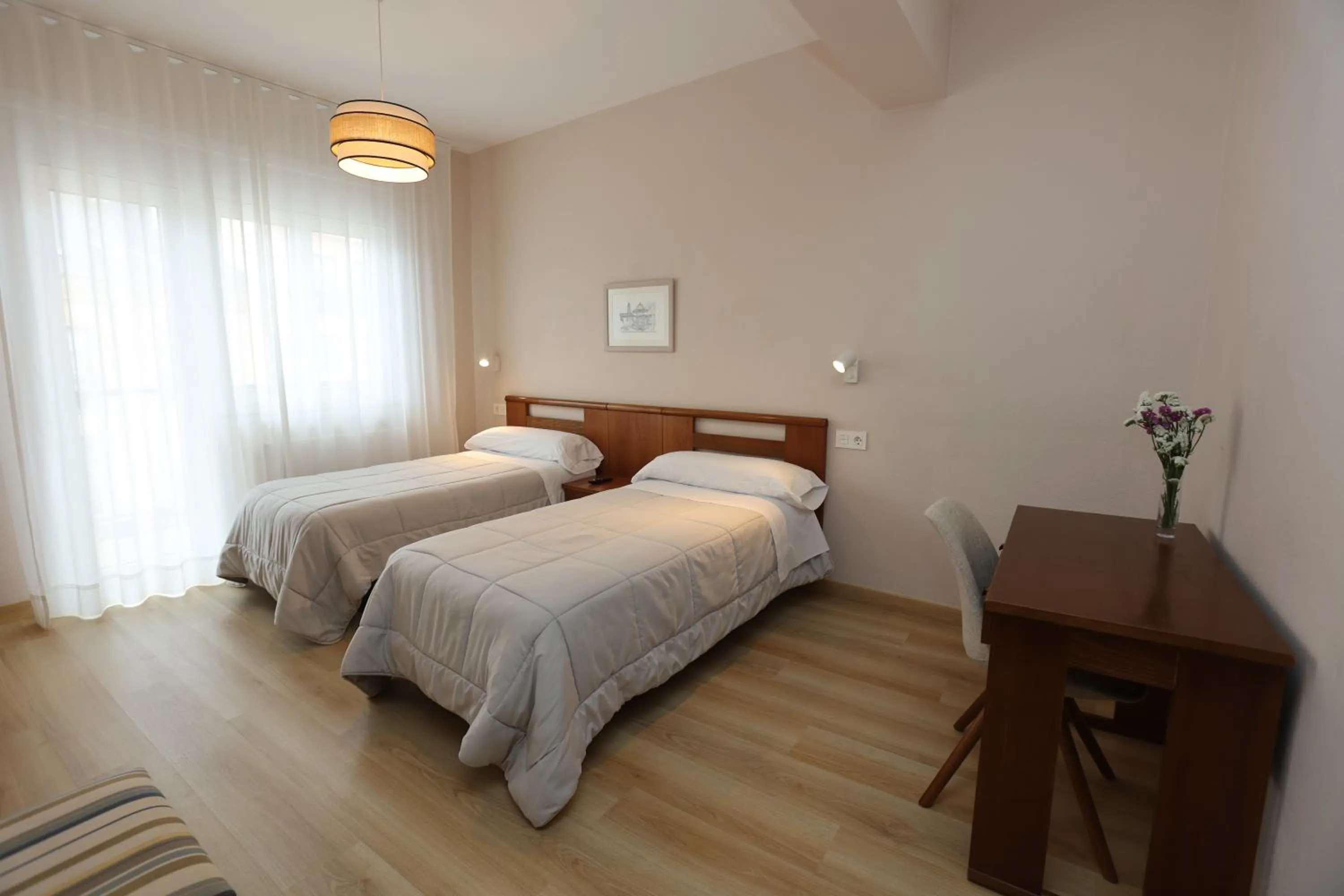 Bed in Hotel Ros Mary