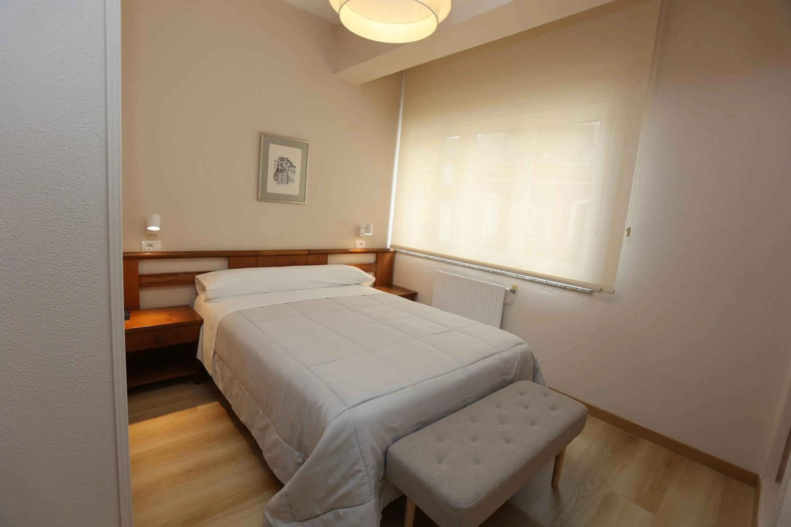 Bed in Hotel Ros Mary