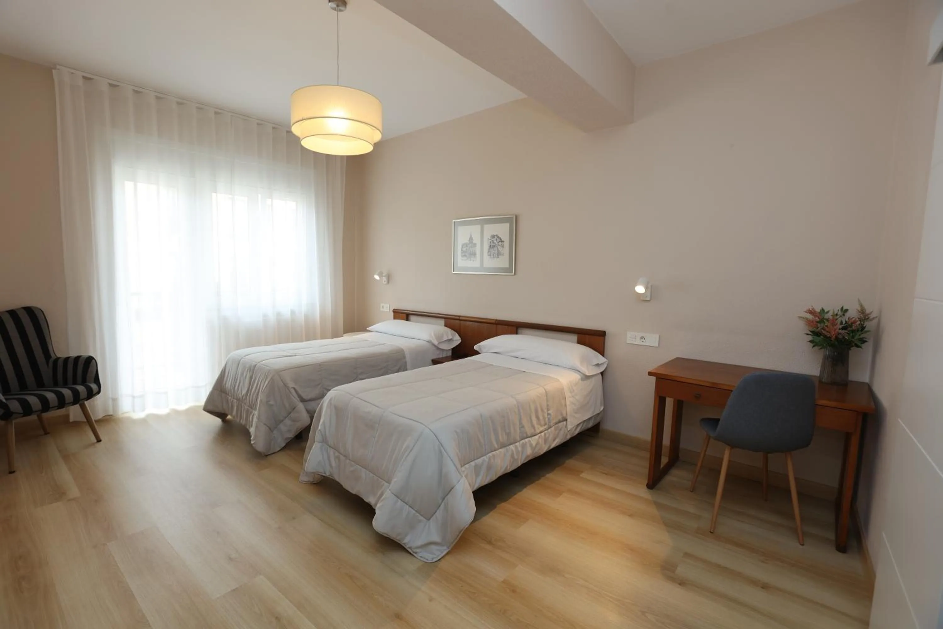 Bed in Hotel Ros Mary