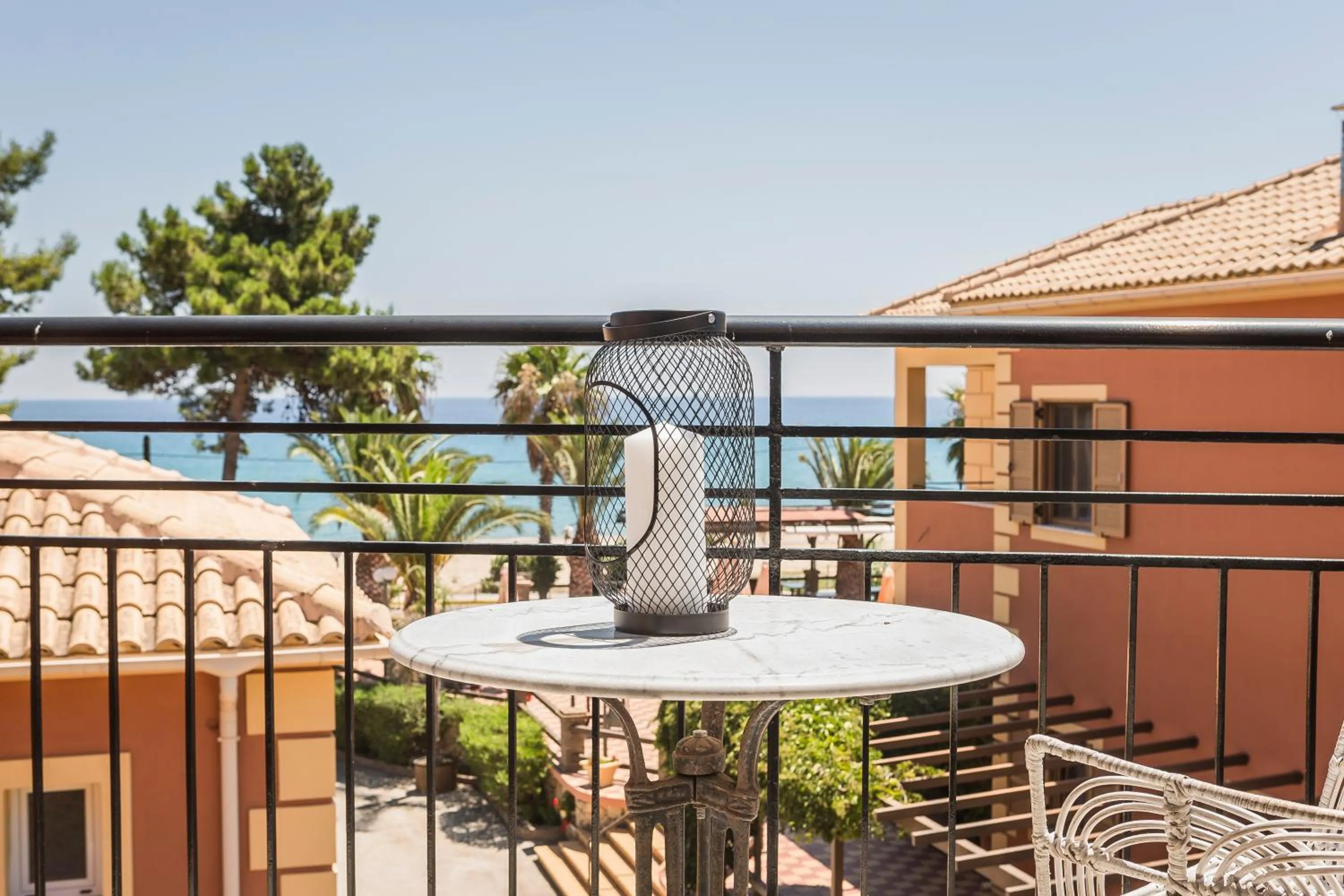 Balcony/Terrace in Makis Hotel