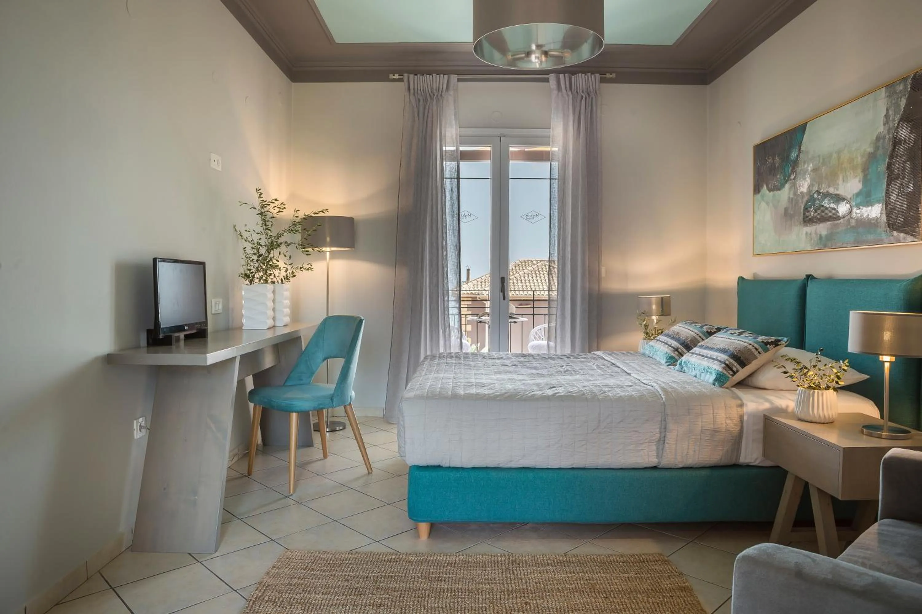 Photo of the whole room, Bed in Makis Hotel