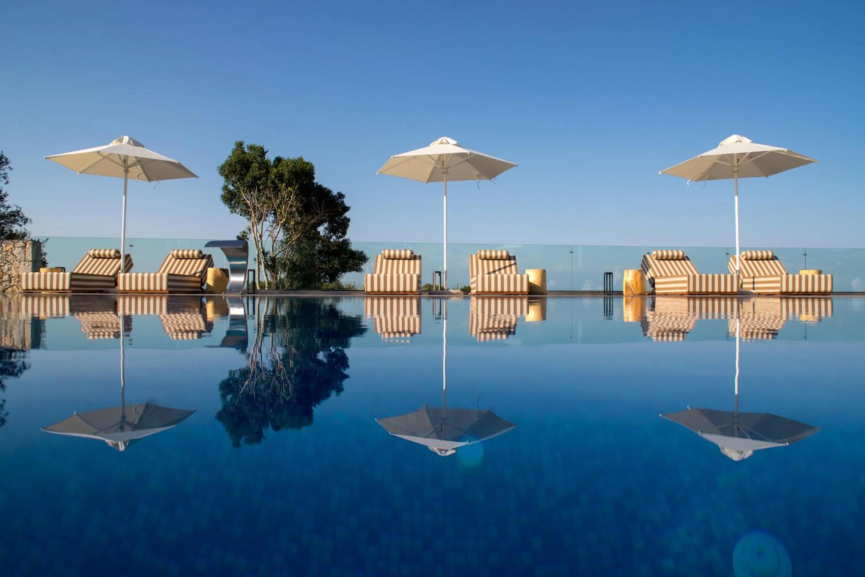 Swimming pool in Aliv stone suites & spa