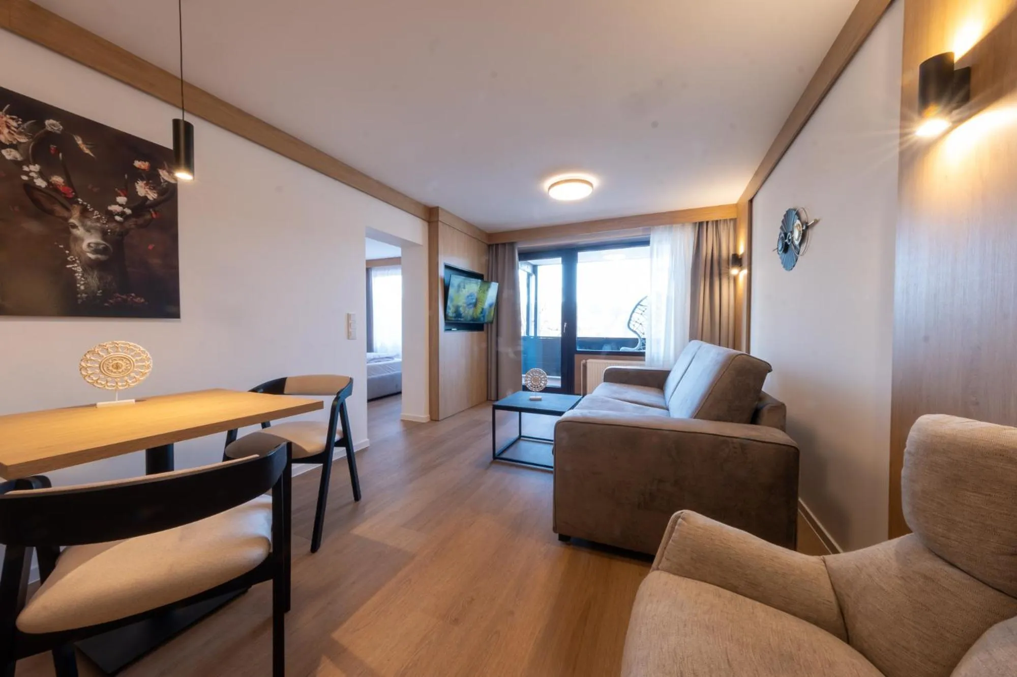 Living room in Hotels am Kranichsee