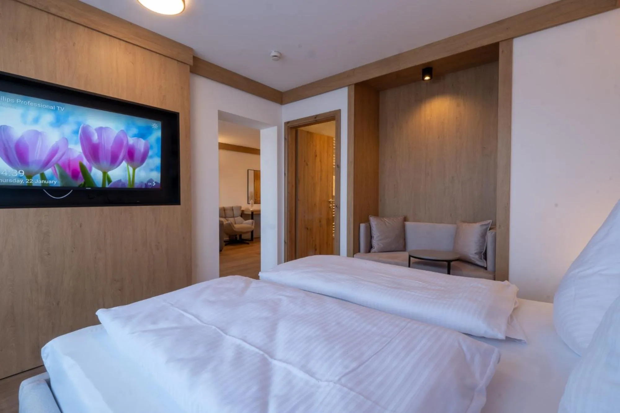 Bedroom, Bed in Hotels am Kranichsee