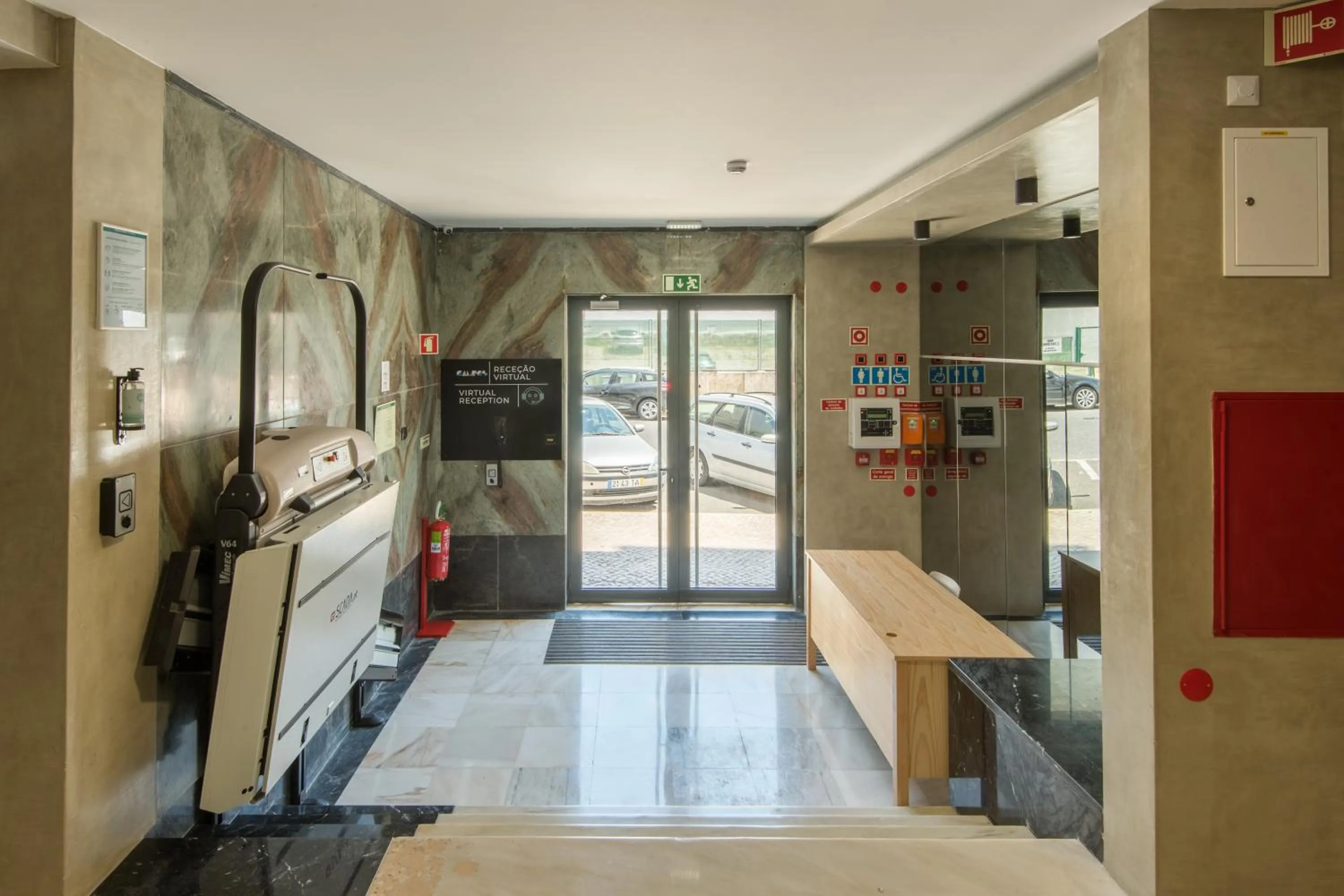 Facade/entrance in Lisbon Serviced Apartments - Campos