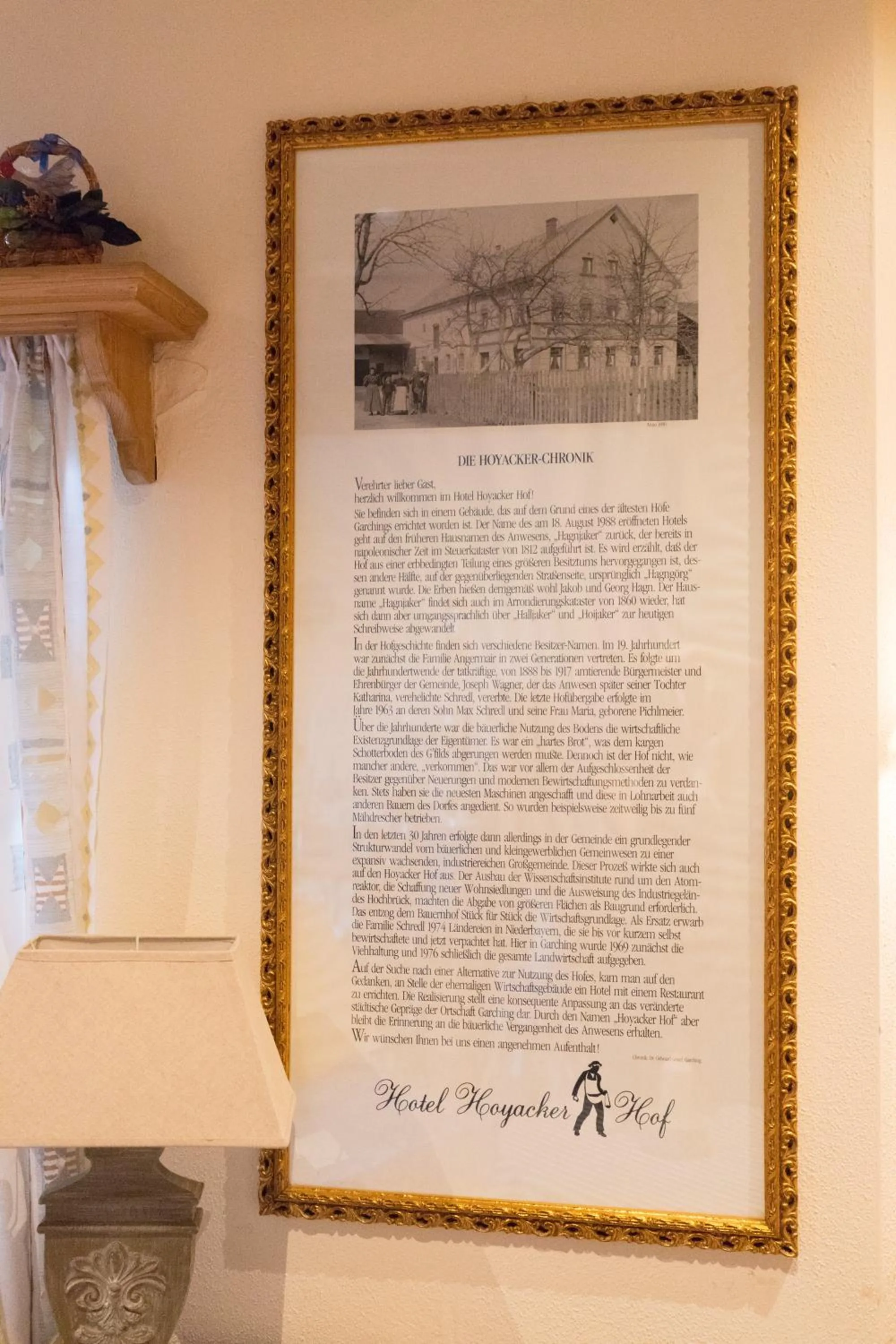 Lobby or reception in Hotel Hoyacker Hof