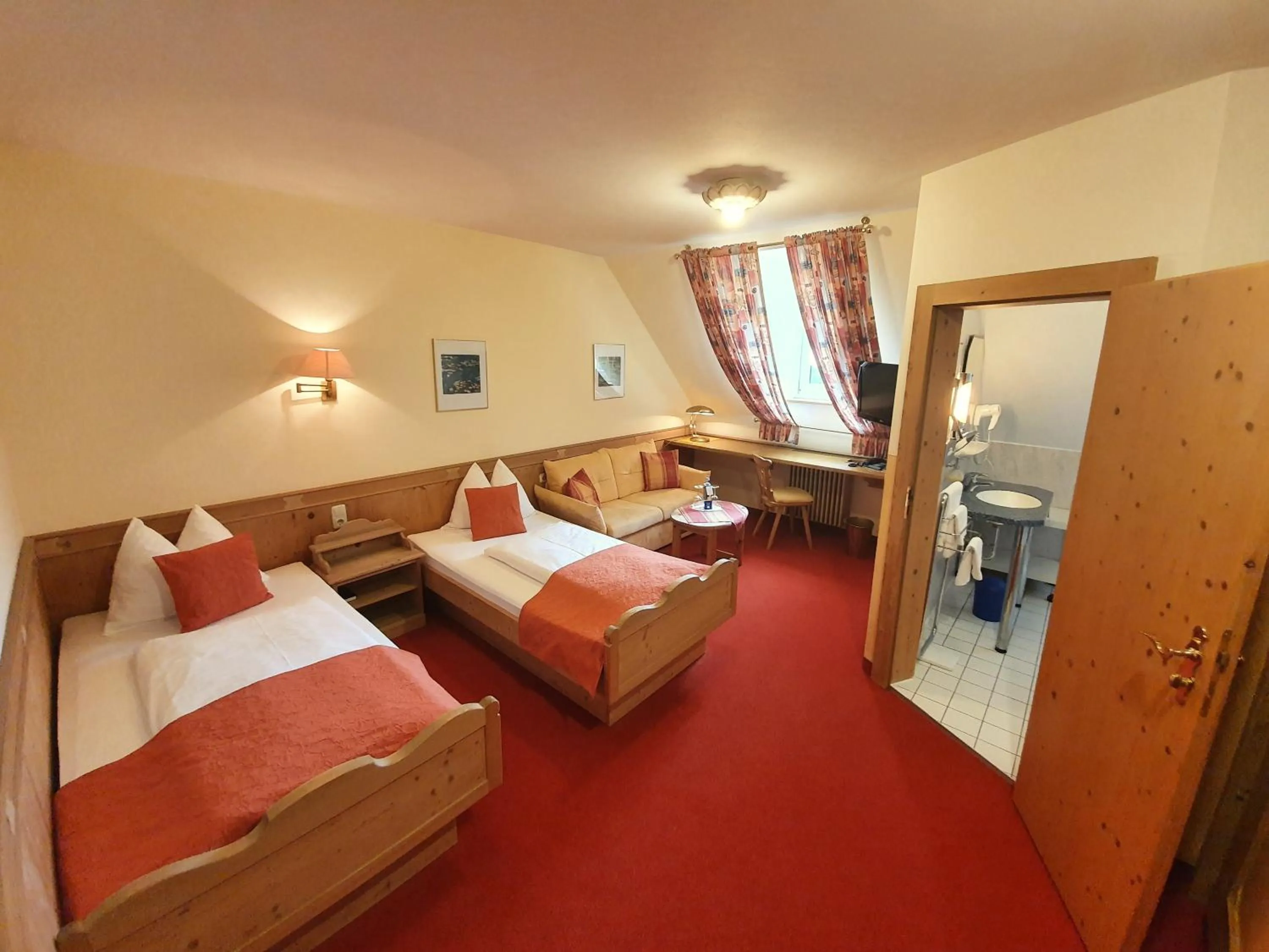 Bedroom, Bed in Hotel Hoyacker Hof