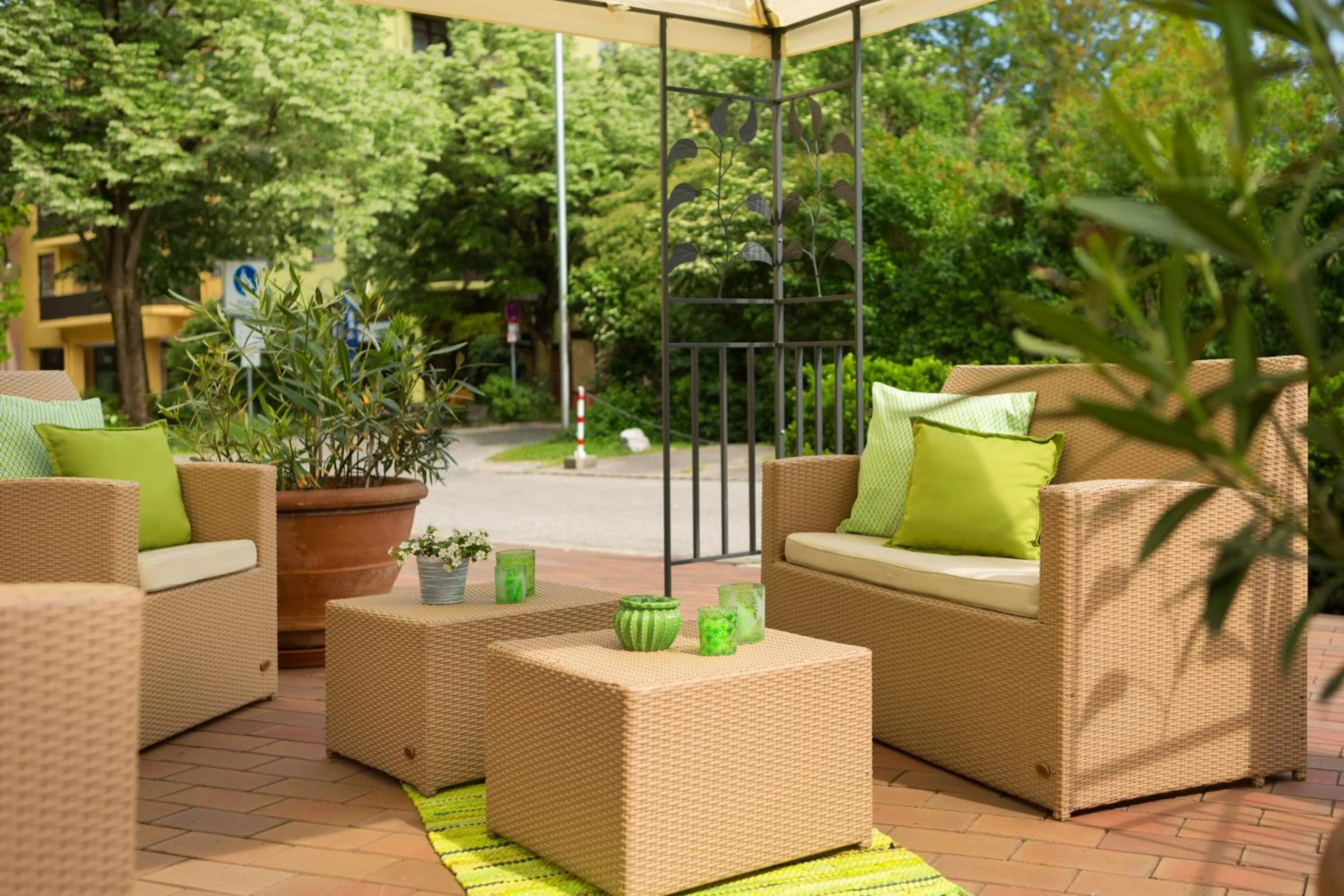 Balcony/Terrace in Hotel Hoyacker Hof