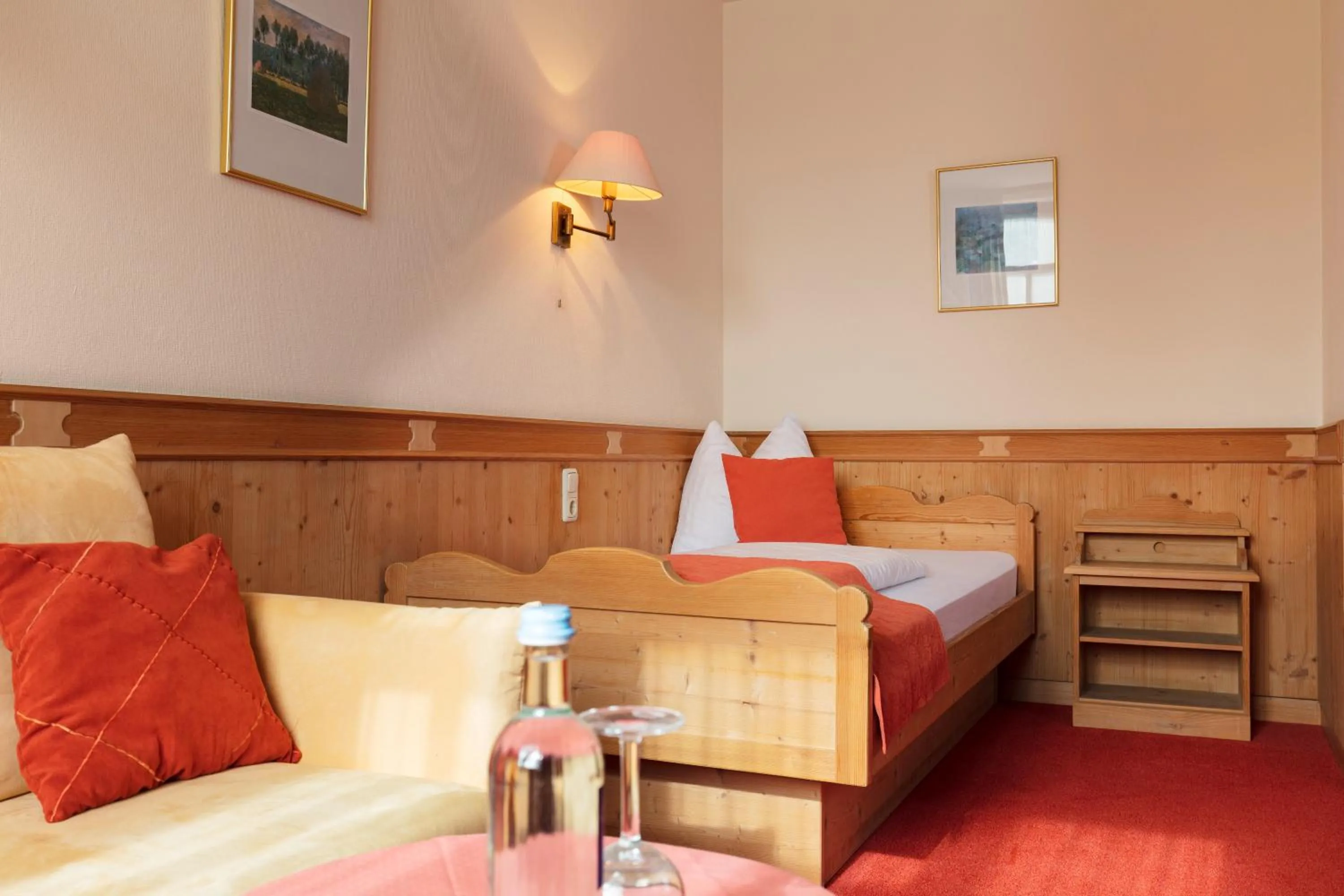 Bedroom, Bed in Hotel Hoyacker Hof