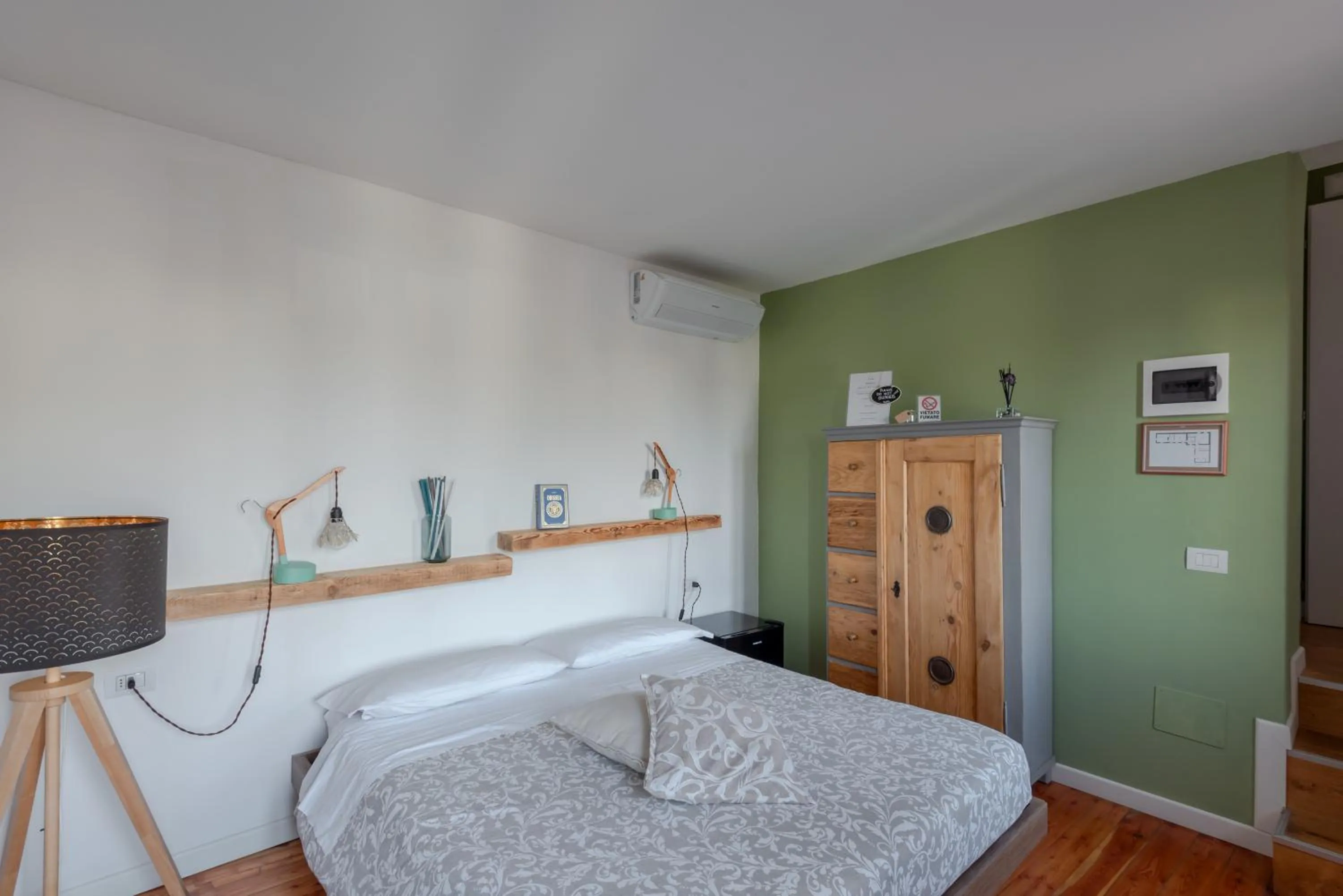 Bed in BACARìA BED&BREAKFAST