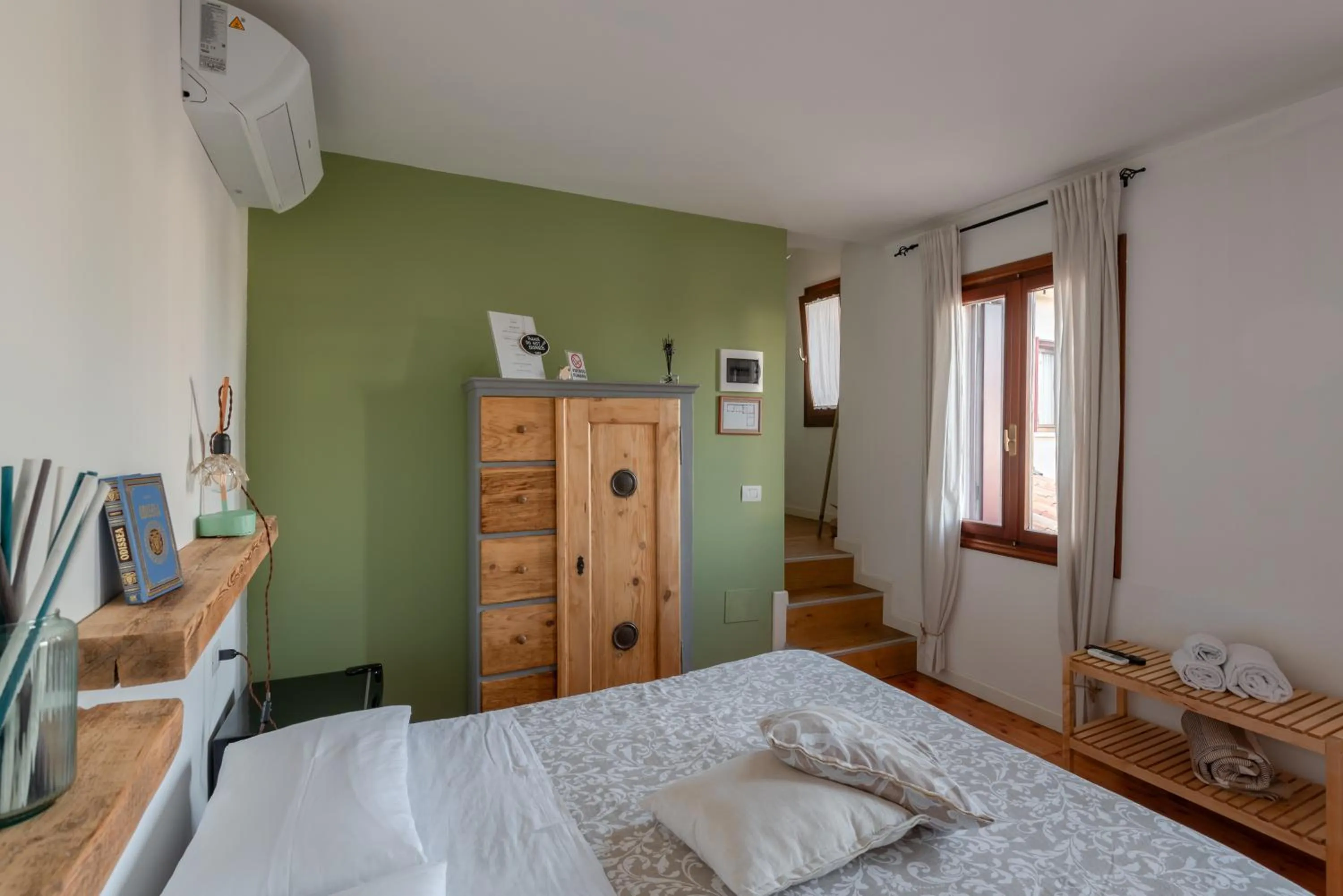 Bed in BACARìA BED&BREAKFAST