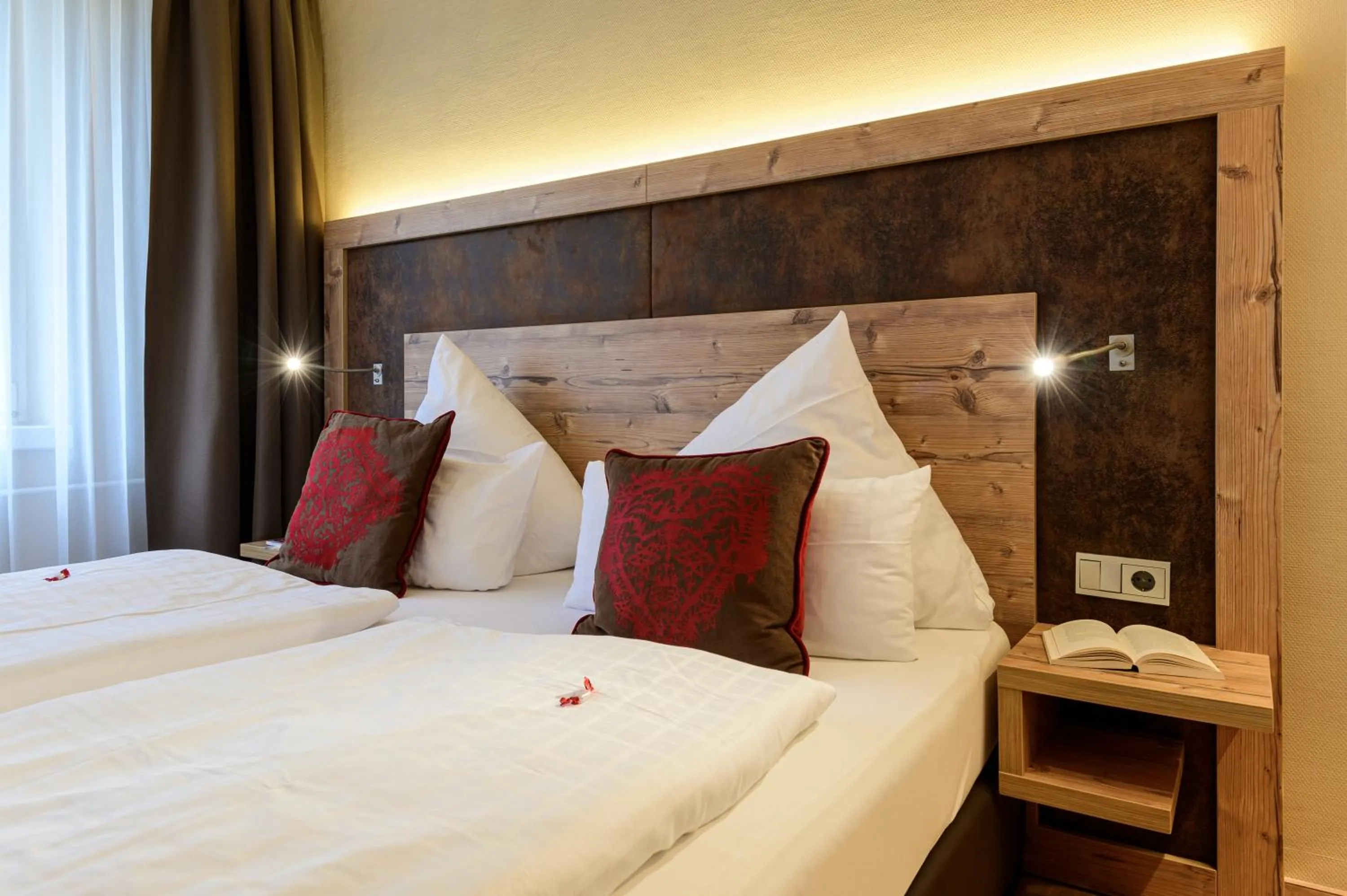 Bed in Waldhotel Berghof