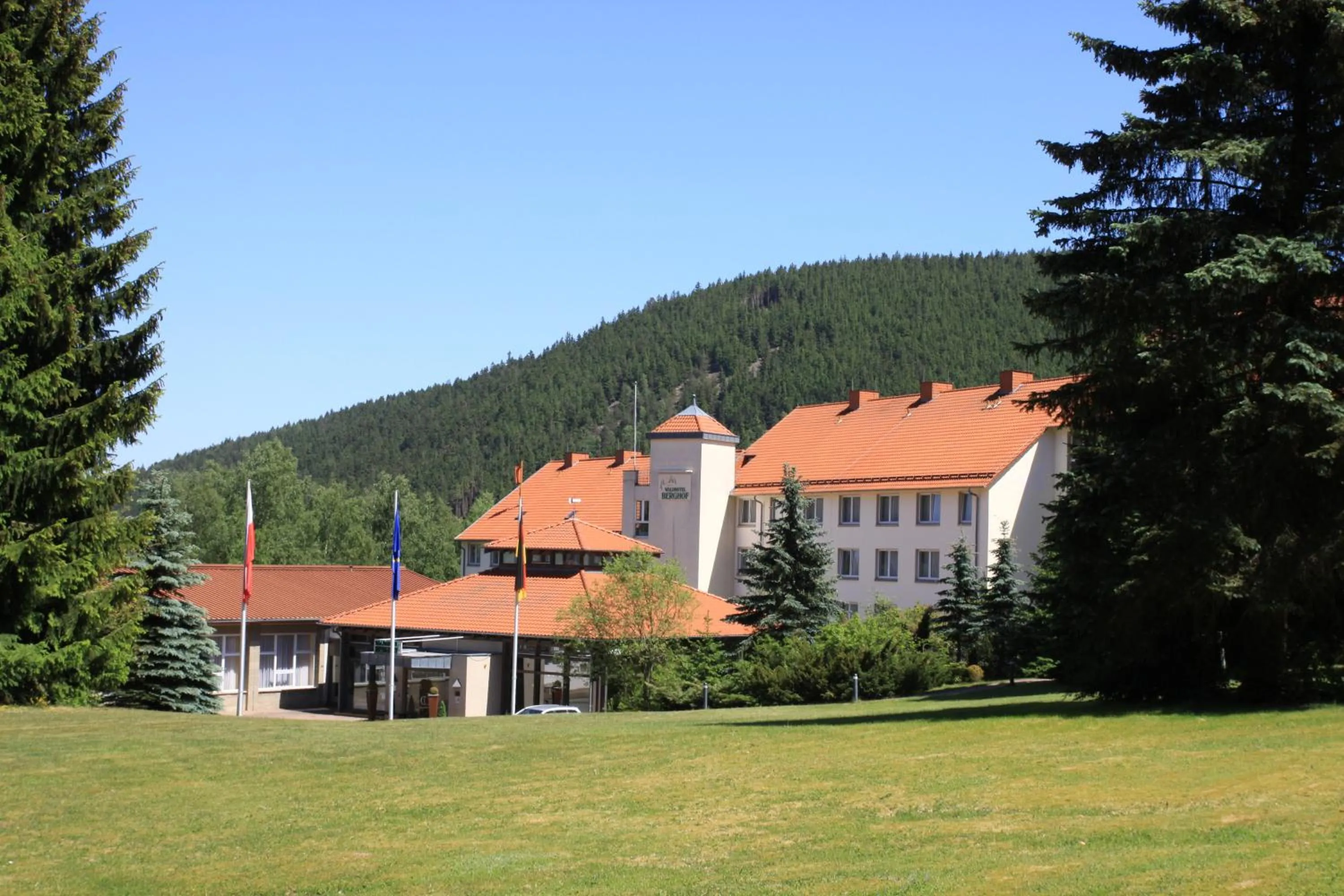 Facade/entrance in Waldhotel Berghof