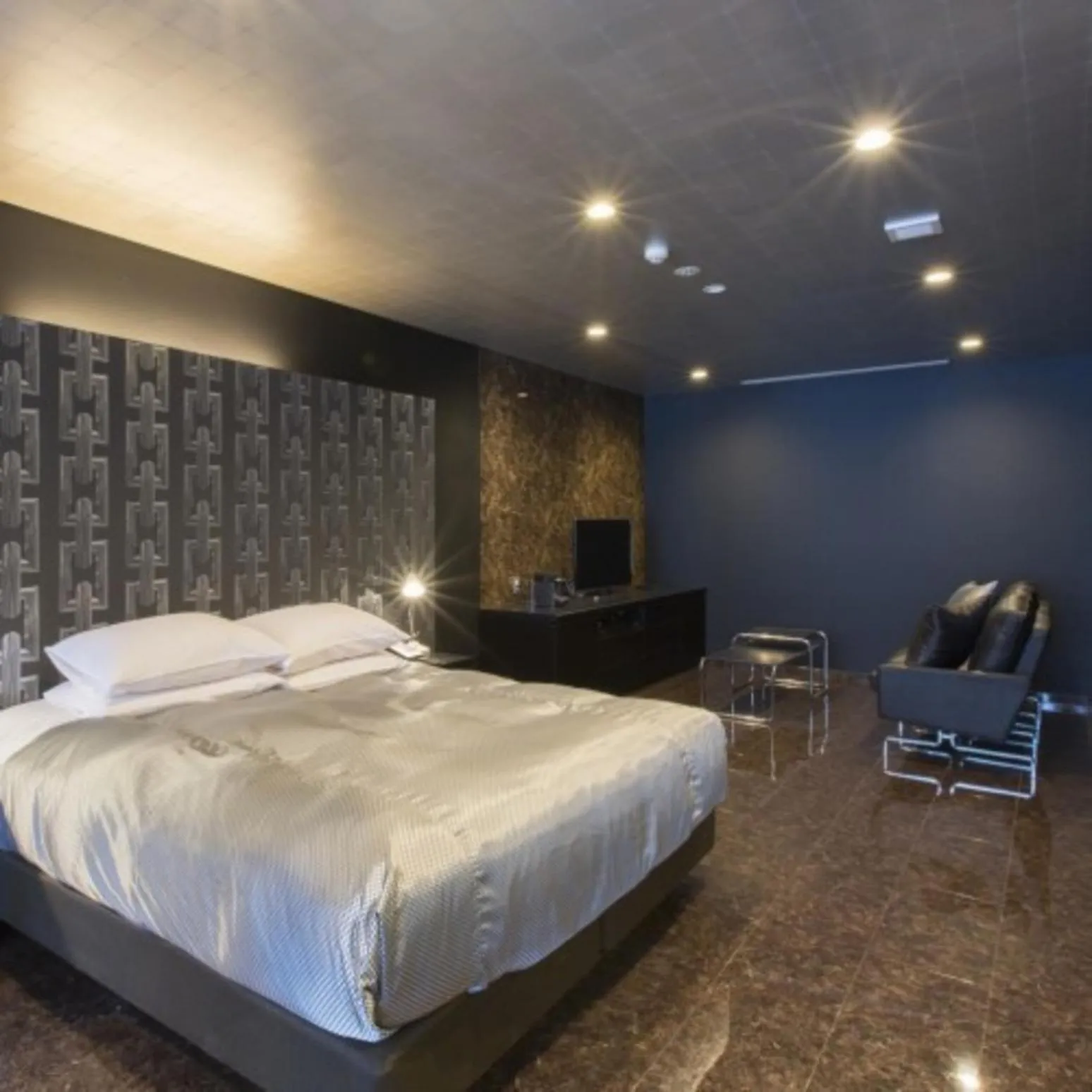 Bed in Namari Onsen Kokoro No Toki Jusangatsu