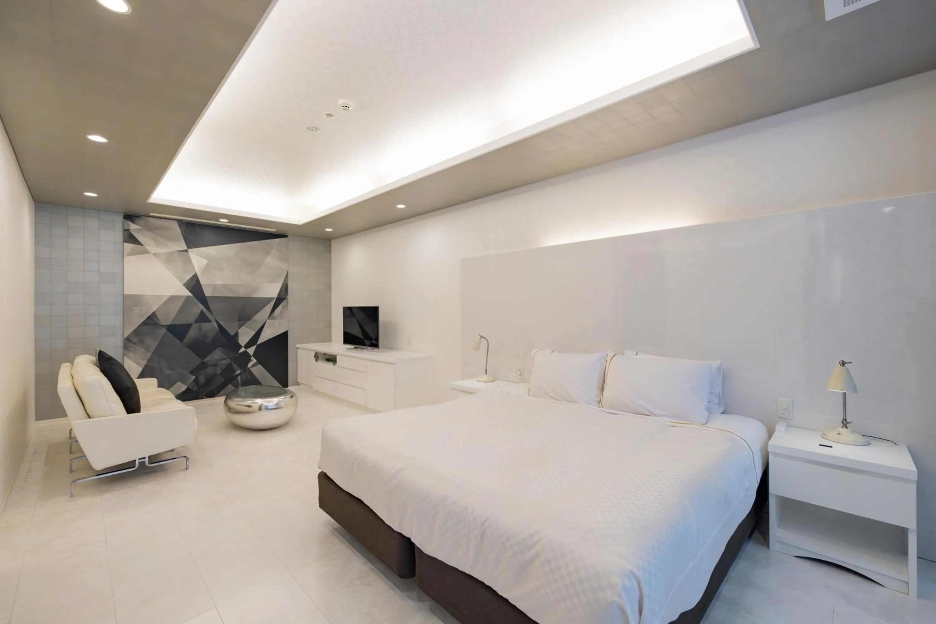 Bed in Namari Onsen Kokoro No Toki Jusangatsu