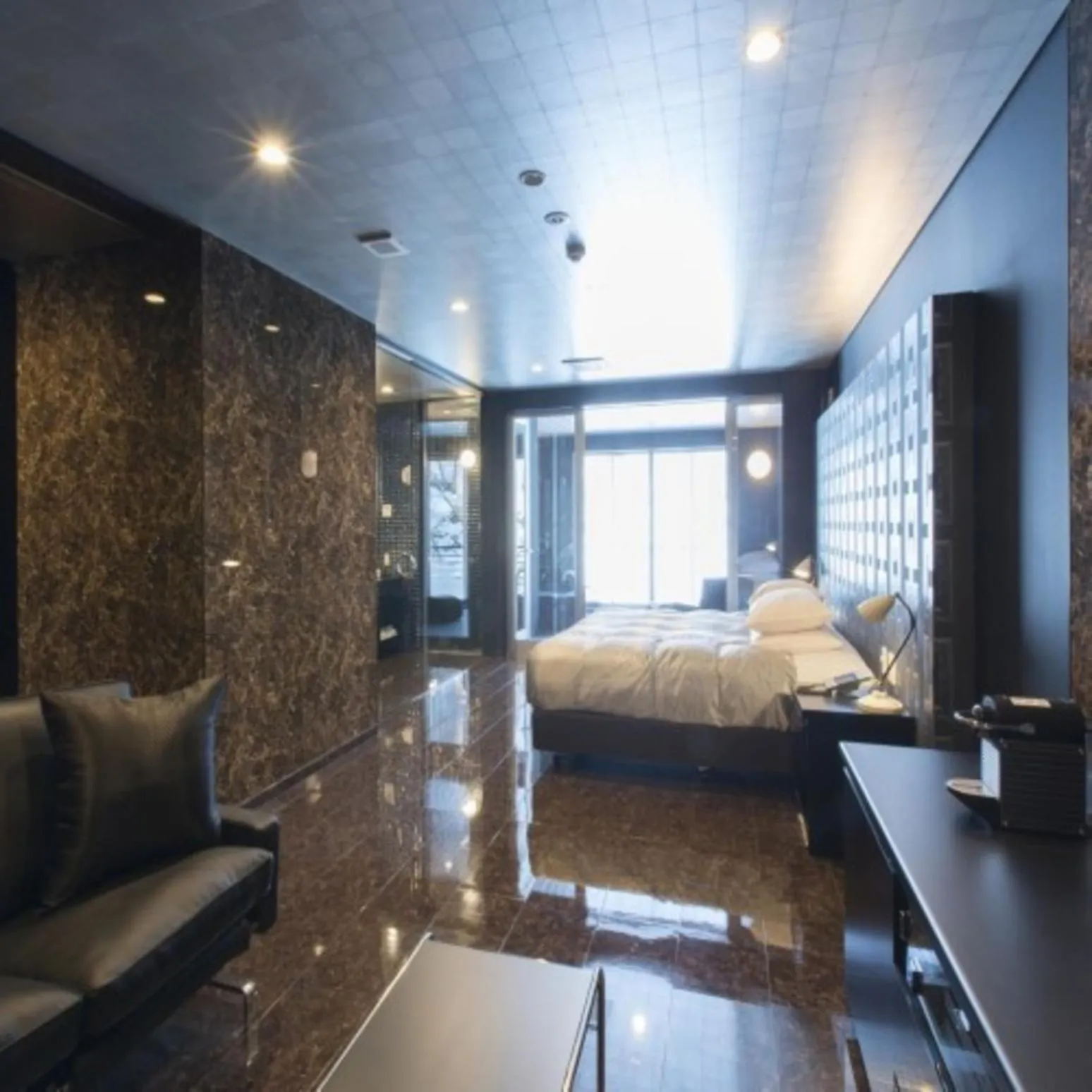 Bed in Namari Onsen Kokoro No Toki Jusangatsu