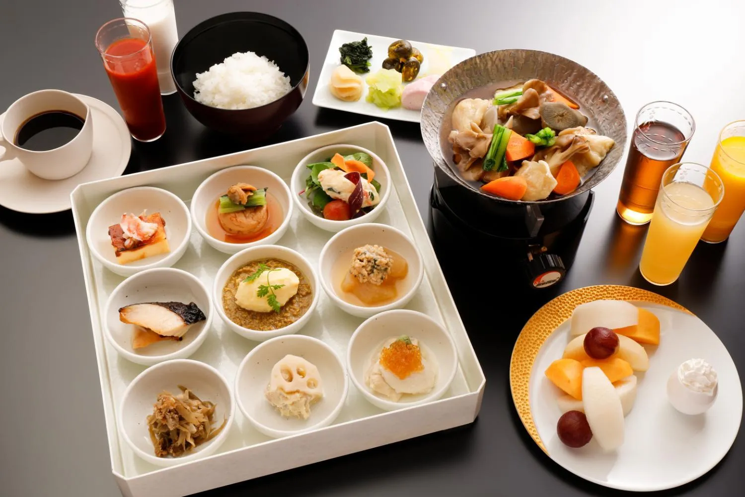 Breakfast in Namari Onsen Kokoro No Toki Jusangatsu