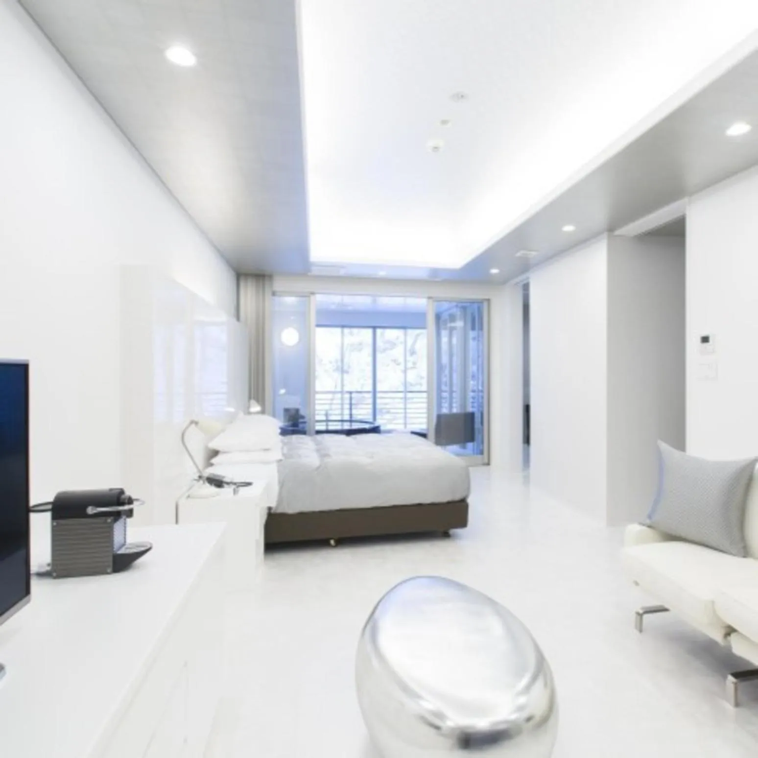 Bed in Namari Onsen Kokoro No Toki Jusangatsu