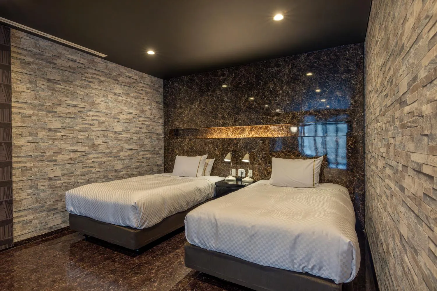 Bed in Namari Onsen Kokoro No Toki Jusangatsu