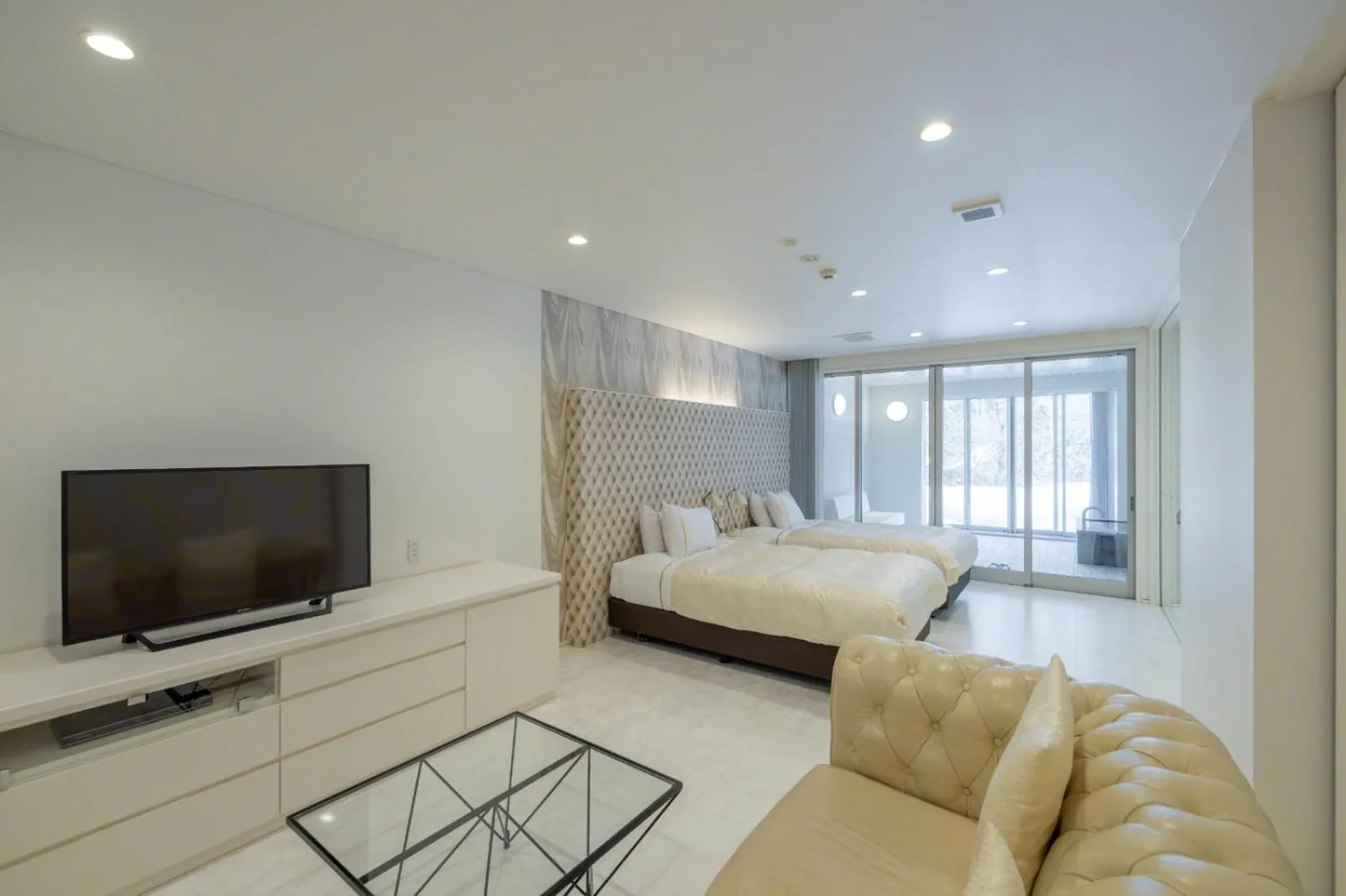 Bed in Namari Onsen Kokoro No Toki Jusangatsu