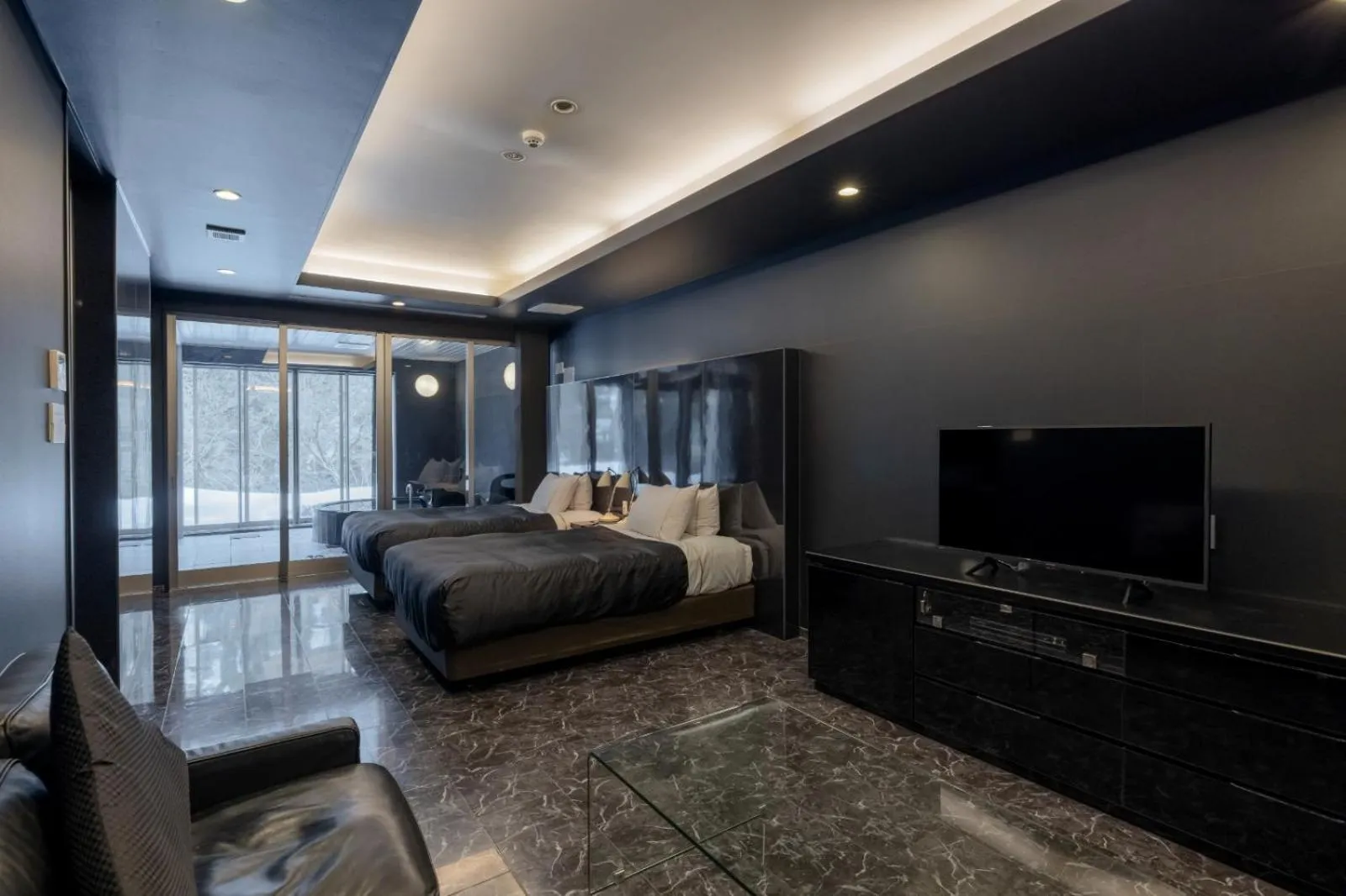 Bed in Namari Onsen Kokoro No Toki Jusangatsu