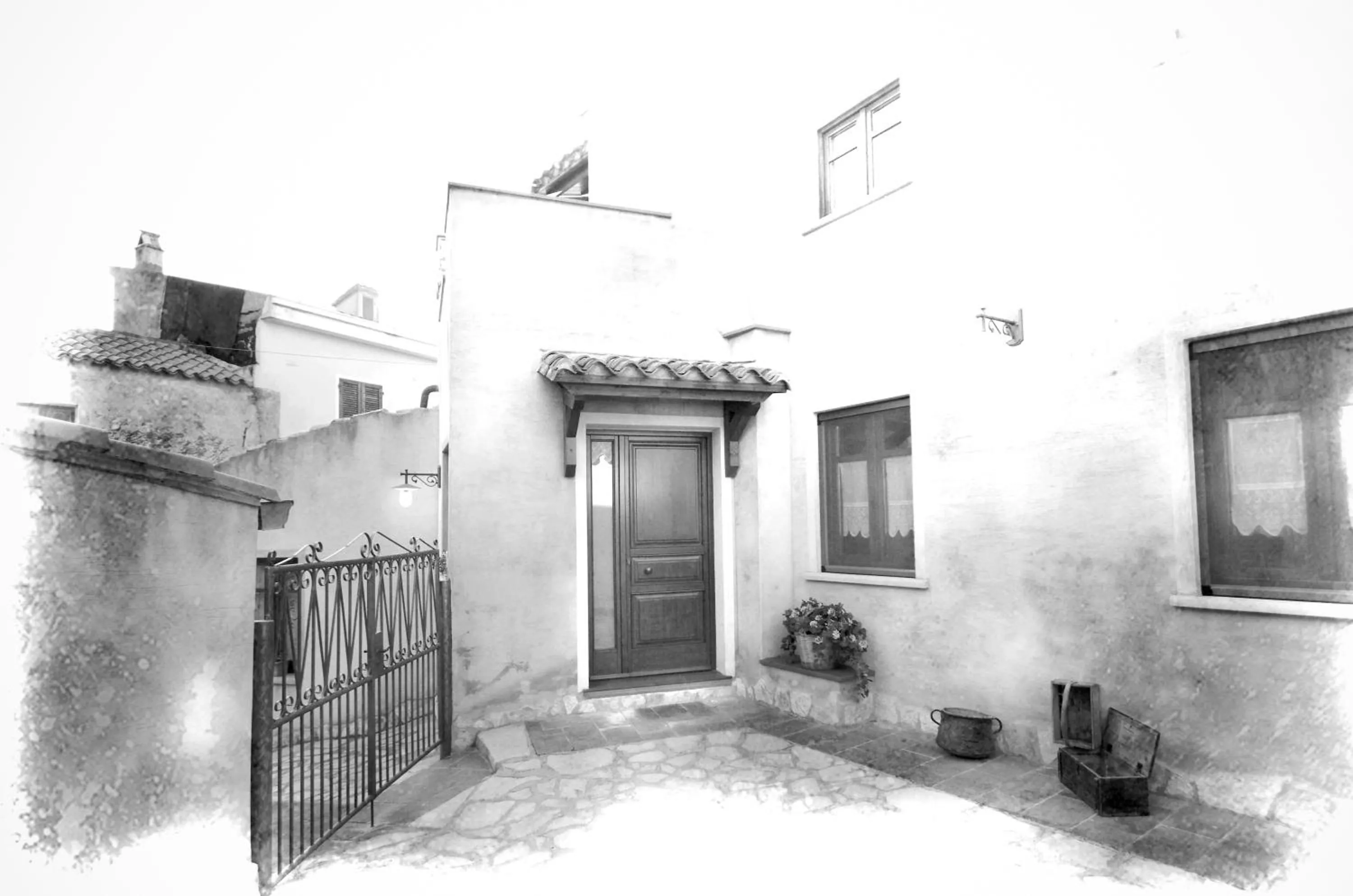 Facade/Entrance in D¿jala - B&B de Charme