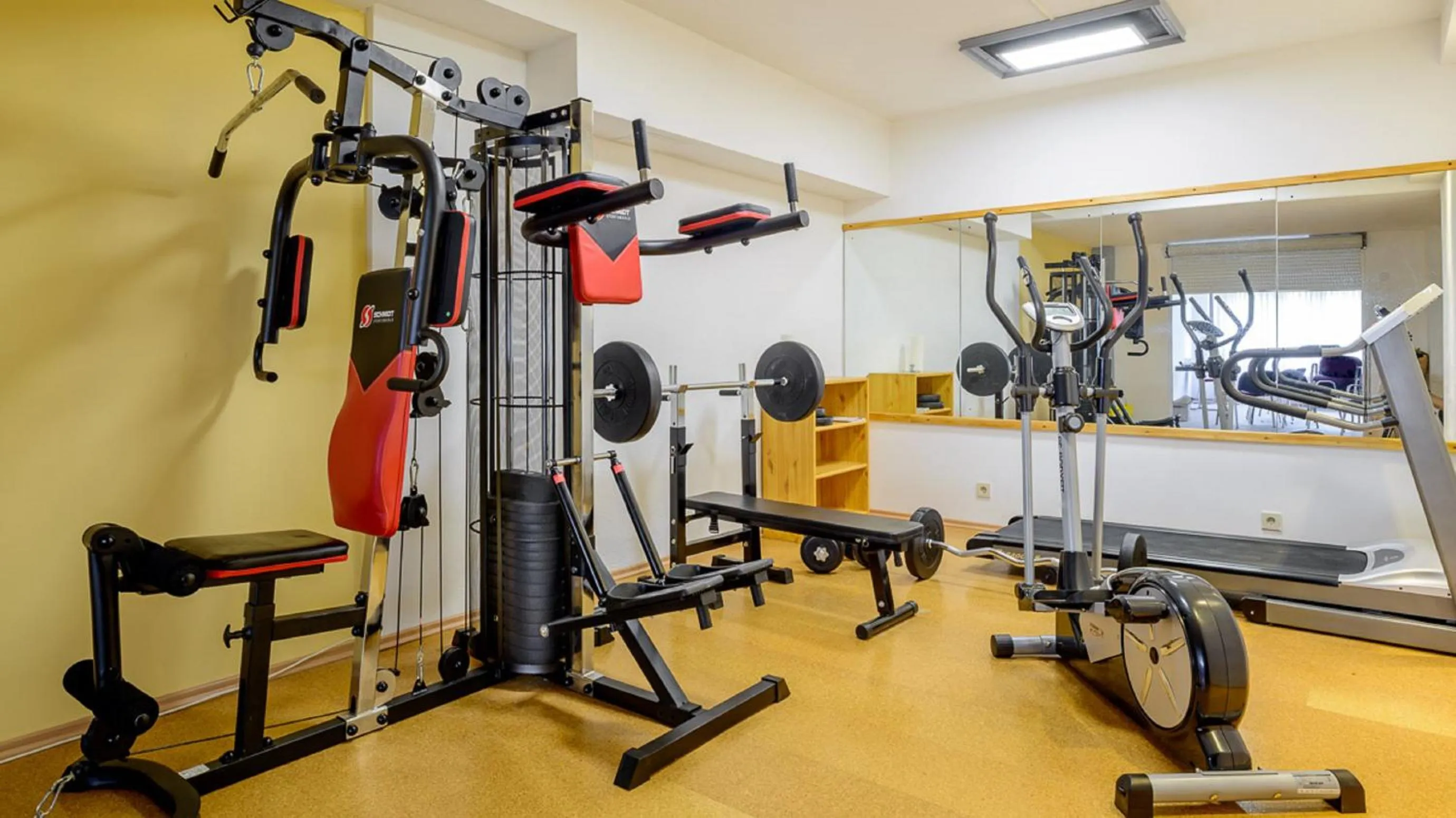 Fitness centre/facilities in Hotel Göller