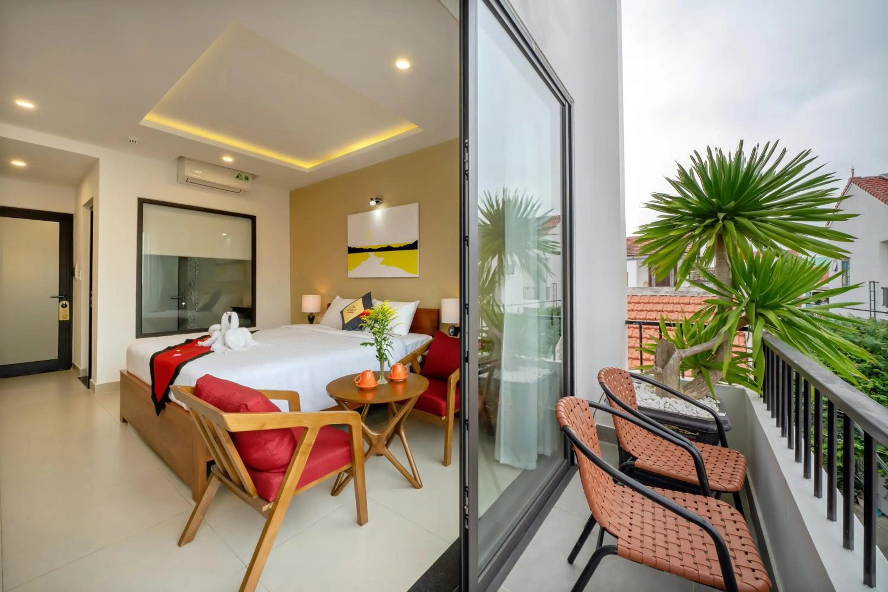 Balcony/Terrace in Tam Hong Phuc Homestay Hoi An