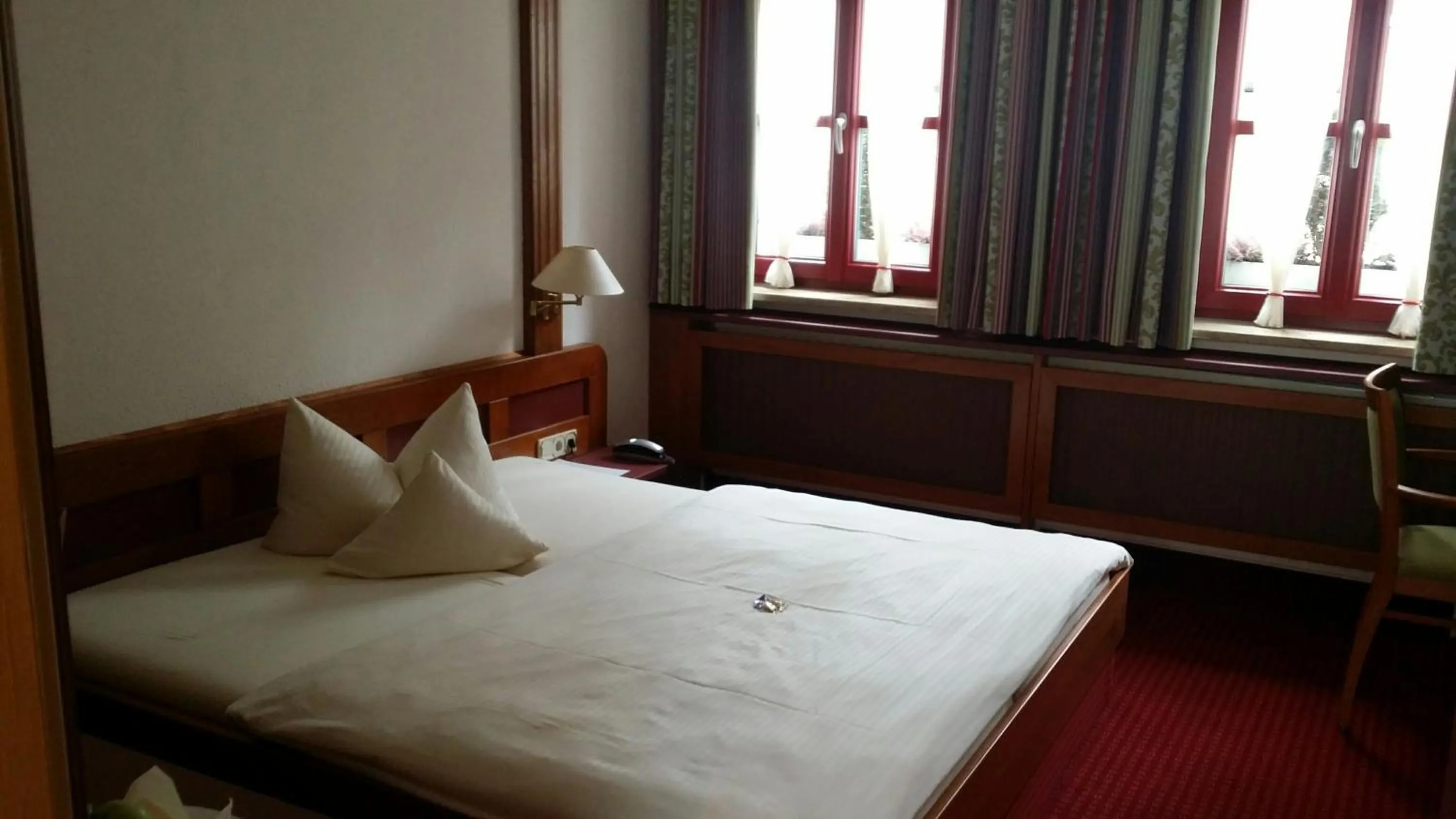 Bed in Hotel Augsburger Hof