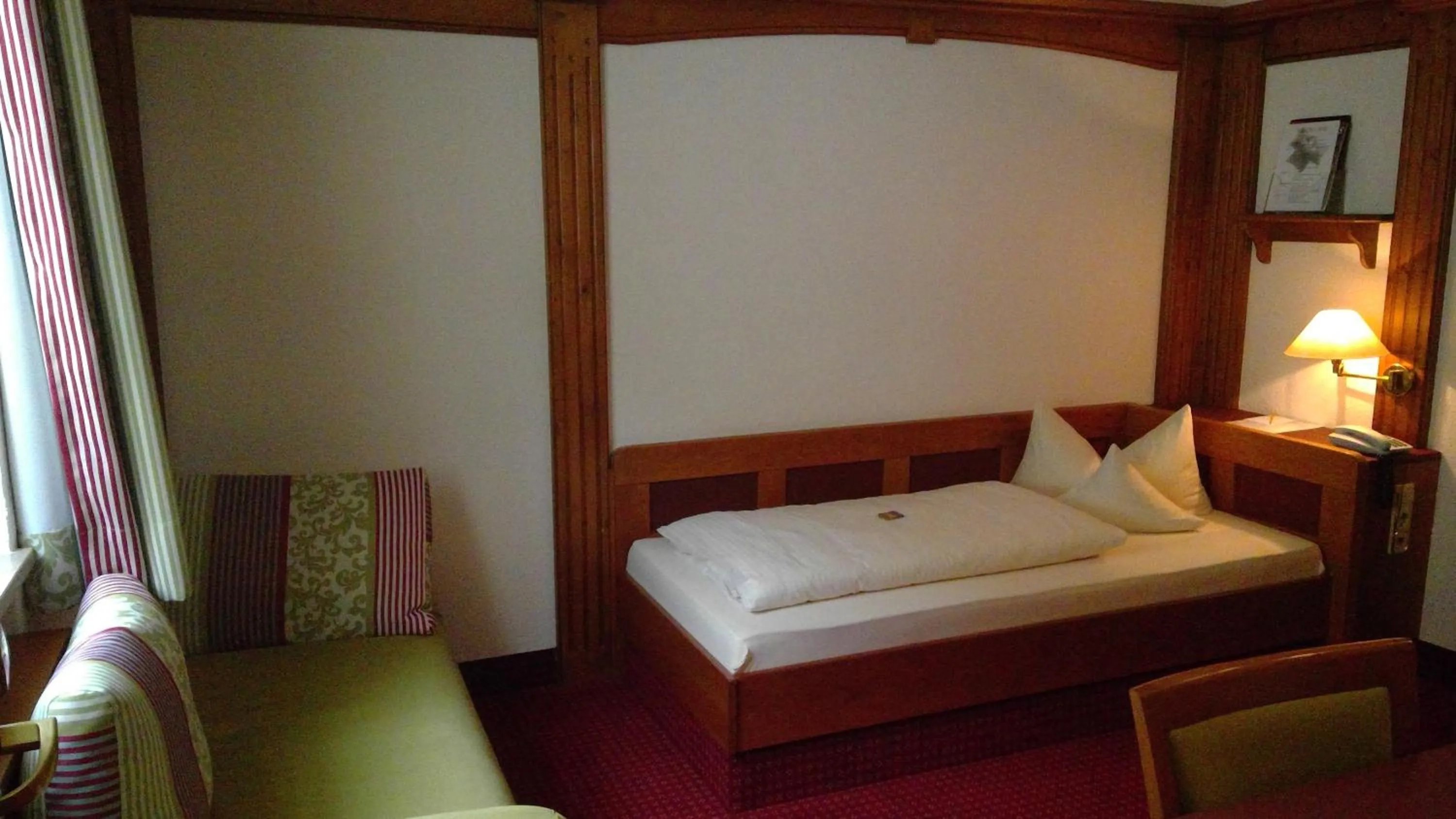 Bed in Hotel Augsburger Hof