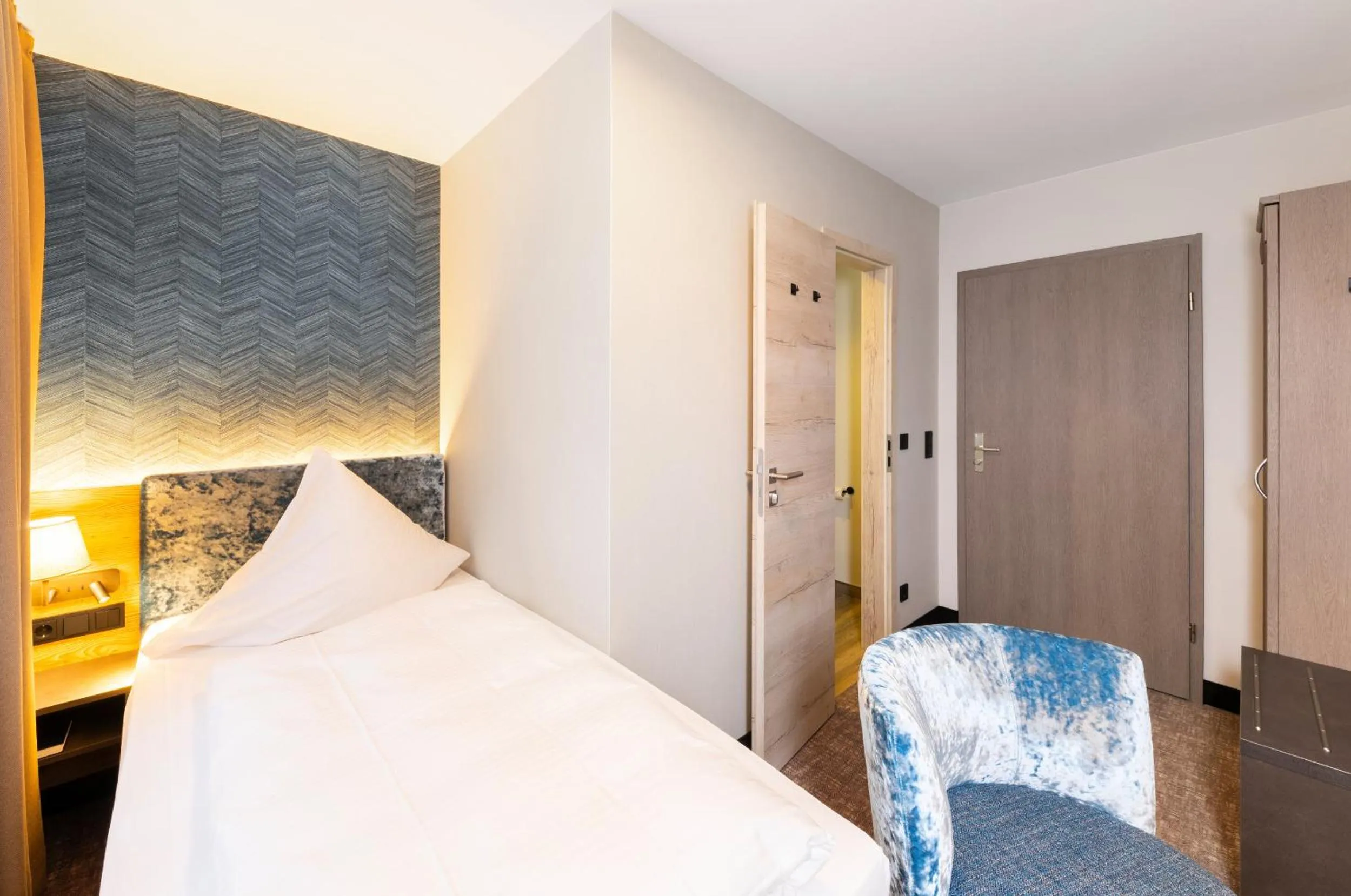 Photo of the whole room, Bed in Hotel Waldmühle