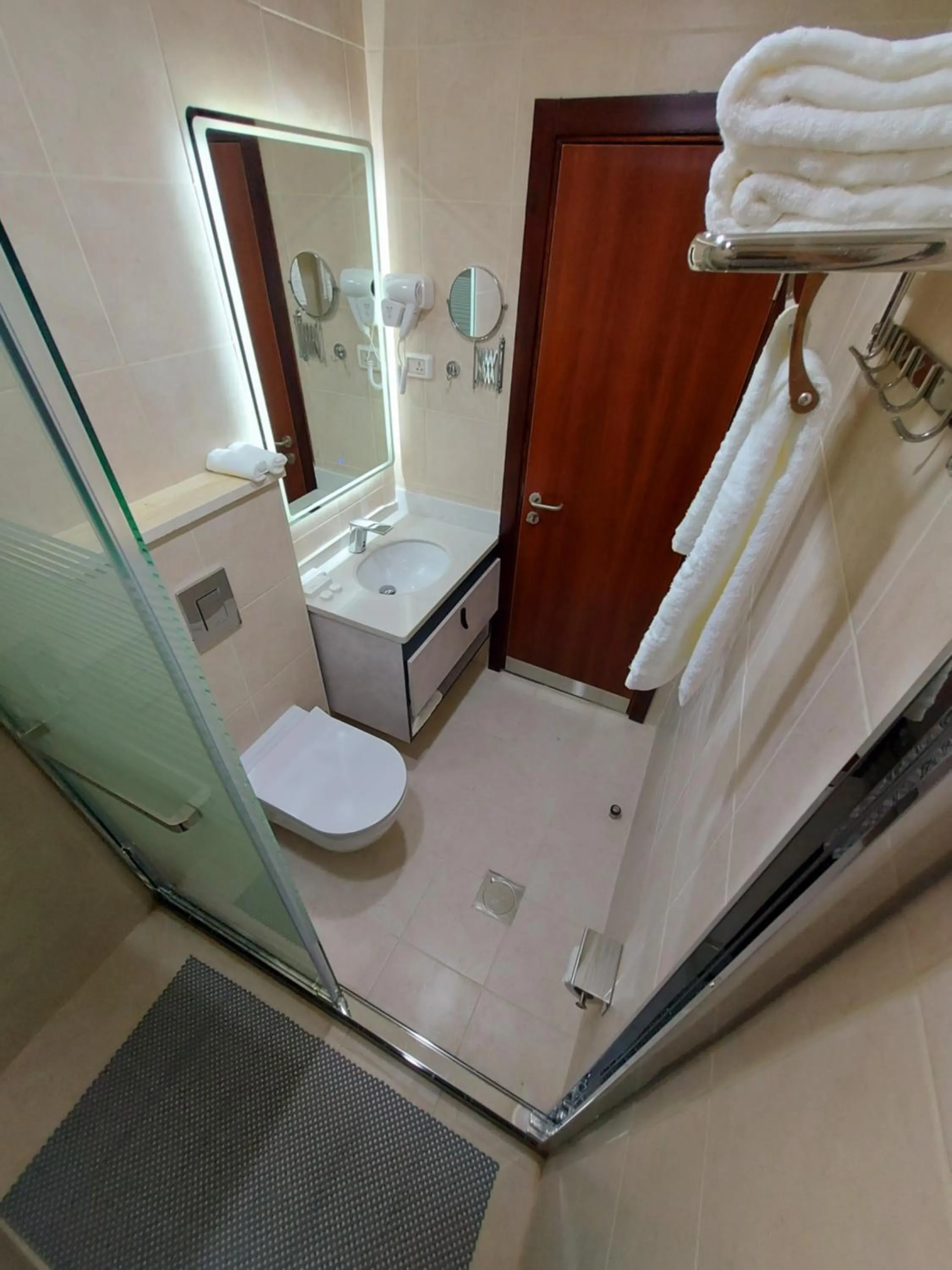 Toilet in Jordan Seasons Hotel