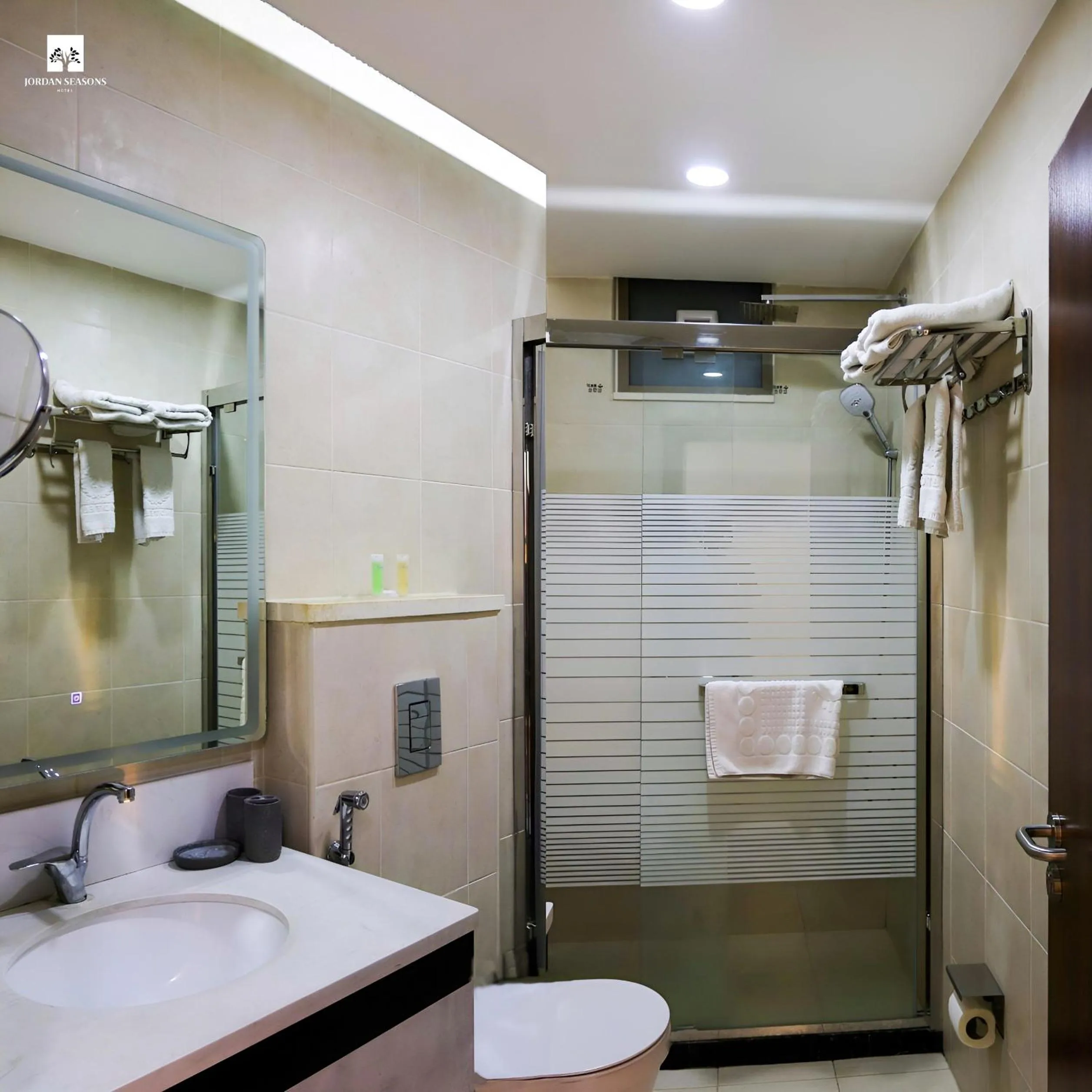 Shower in Jordan Seasons Hotel