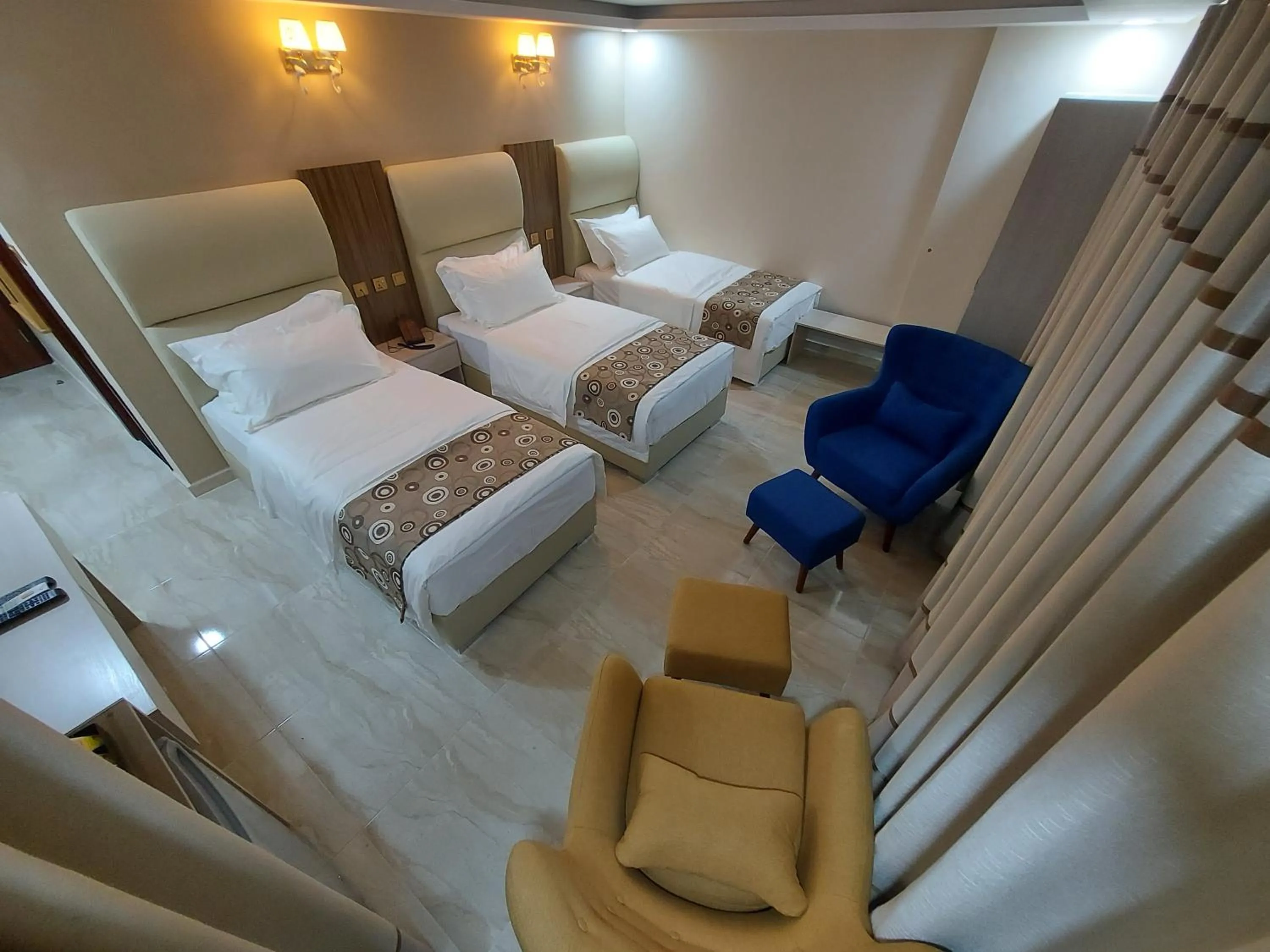 City view, Bed in Jordan Seasons Hotel