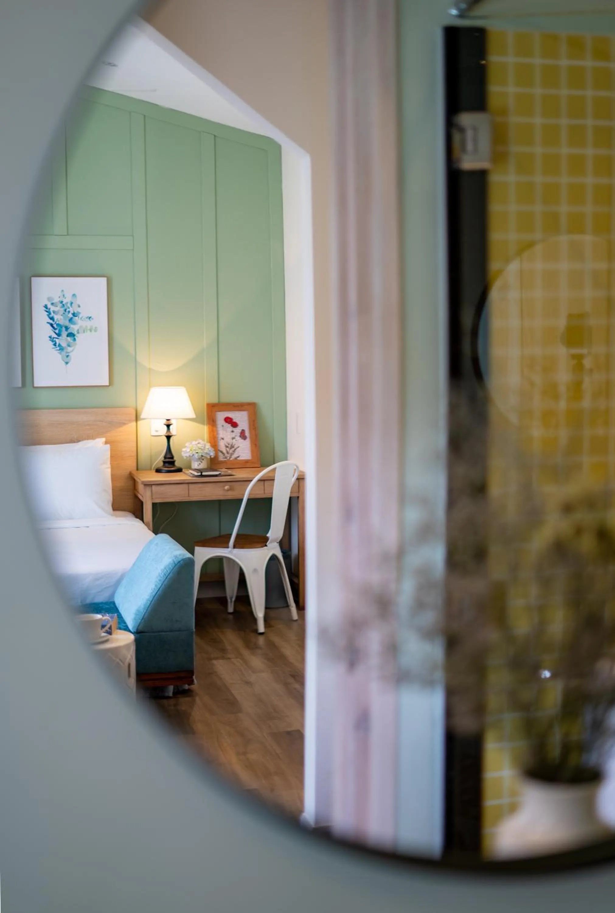 Decorative detail, Bed in La Em Boutique Villa