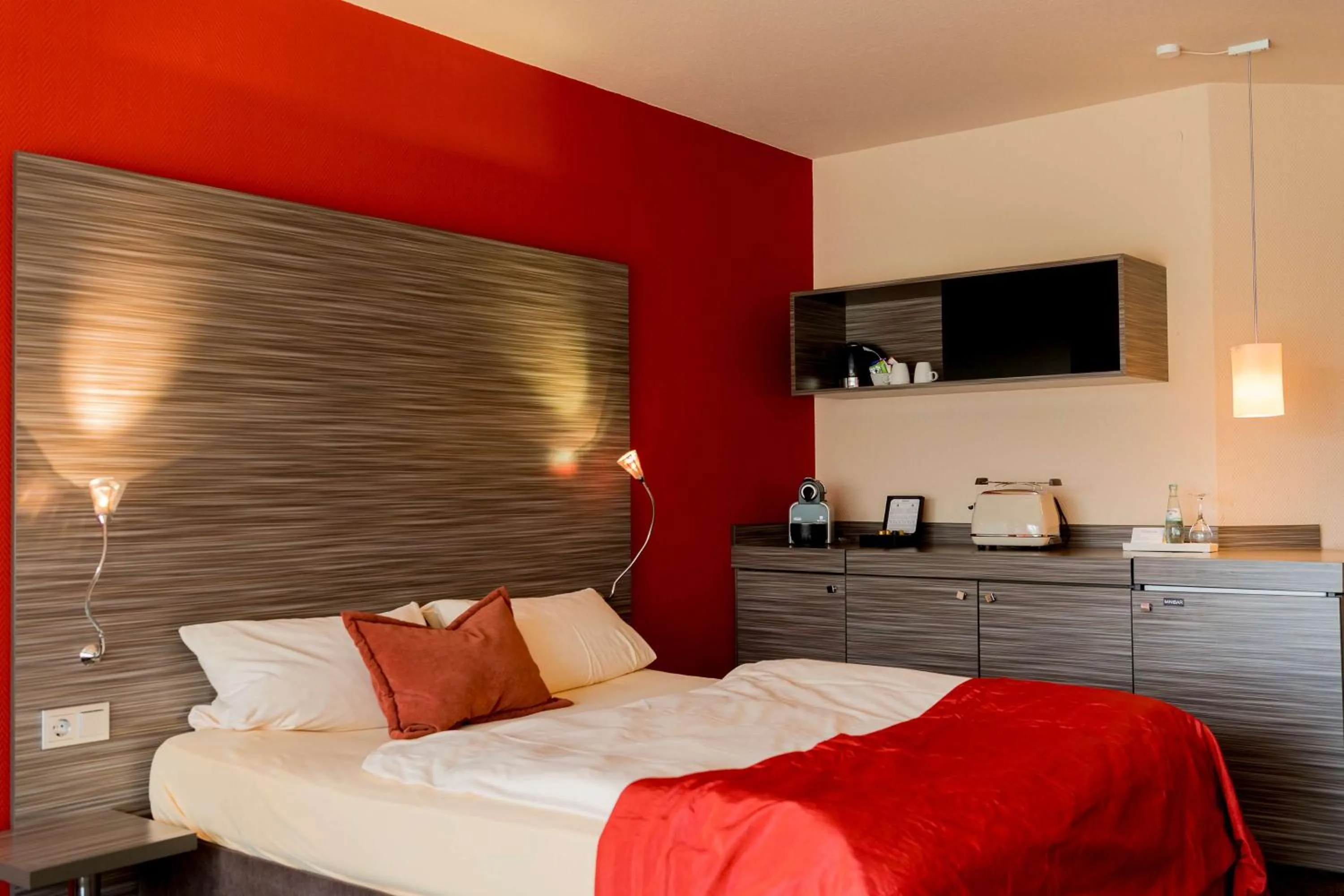 Bedroom, Bed in Atrium Hotel Mainz